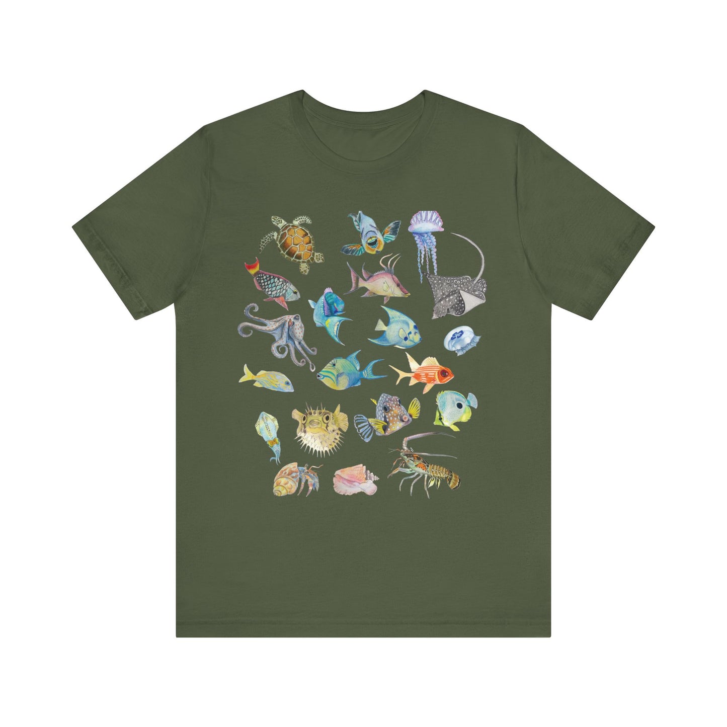 Sargasso Sea - Jersey Short Sleeve Tee 1 - Crew Neck