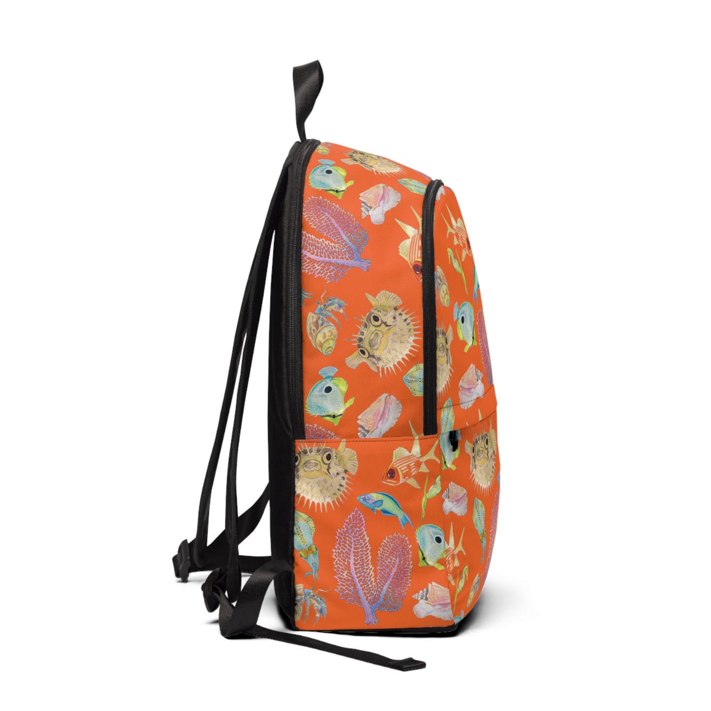 Sargasso Sunrise - Fabric Backpack - Fire