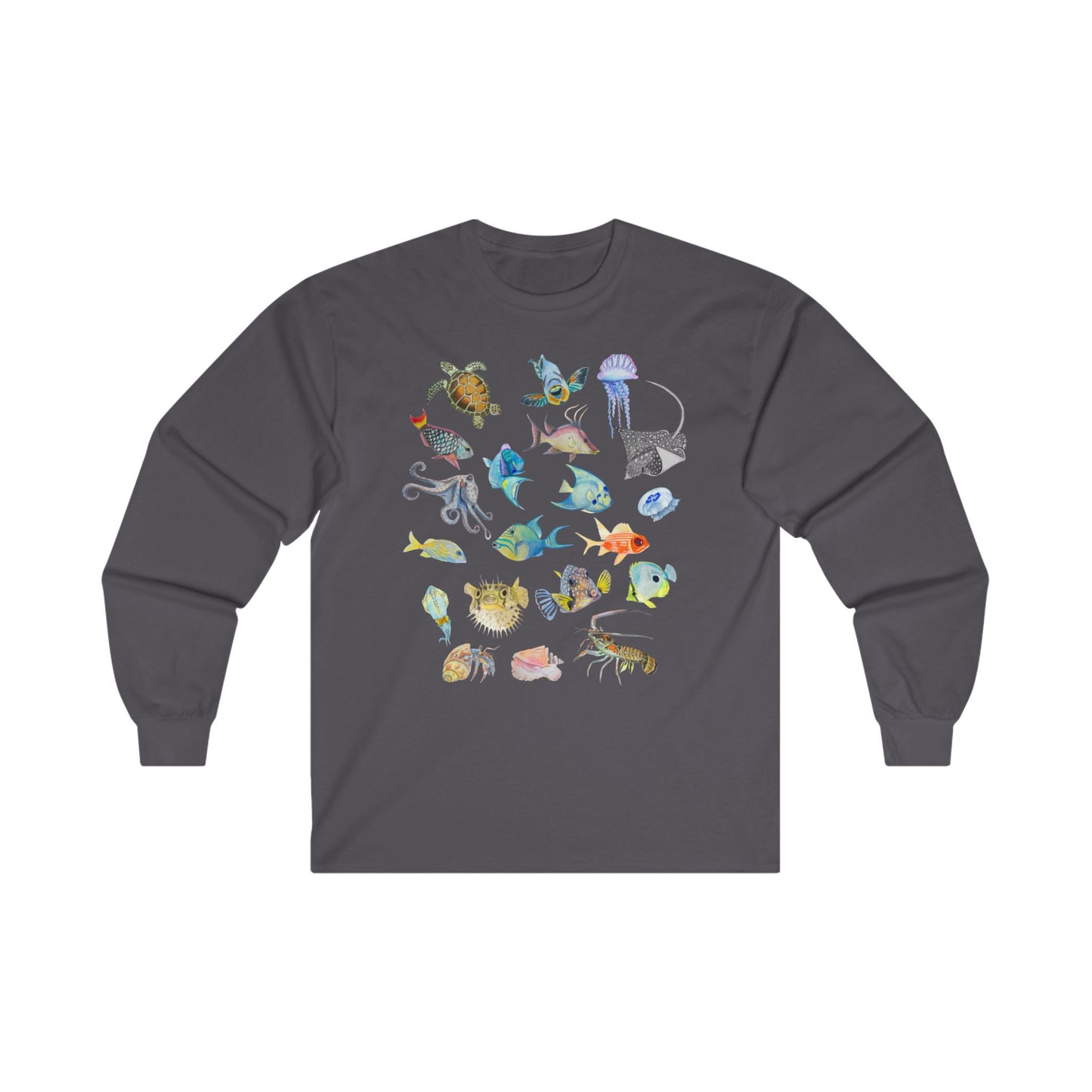 Sargasso Sea - Cotton Long Sleeve Tee 1