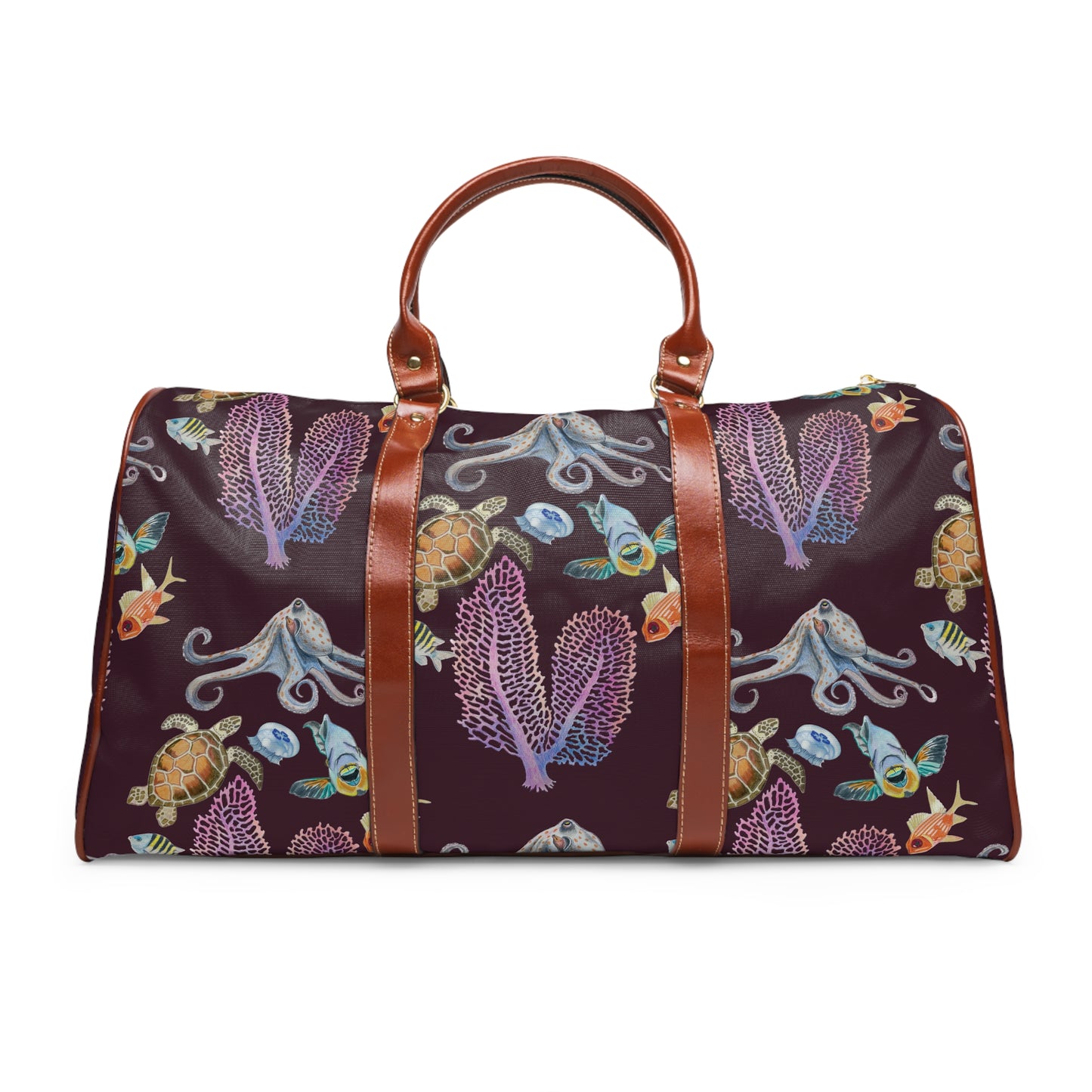 Sargasso Sunrise - Travel Bag - Aubergine