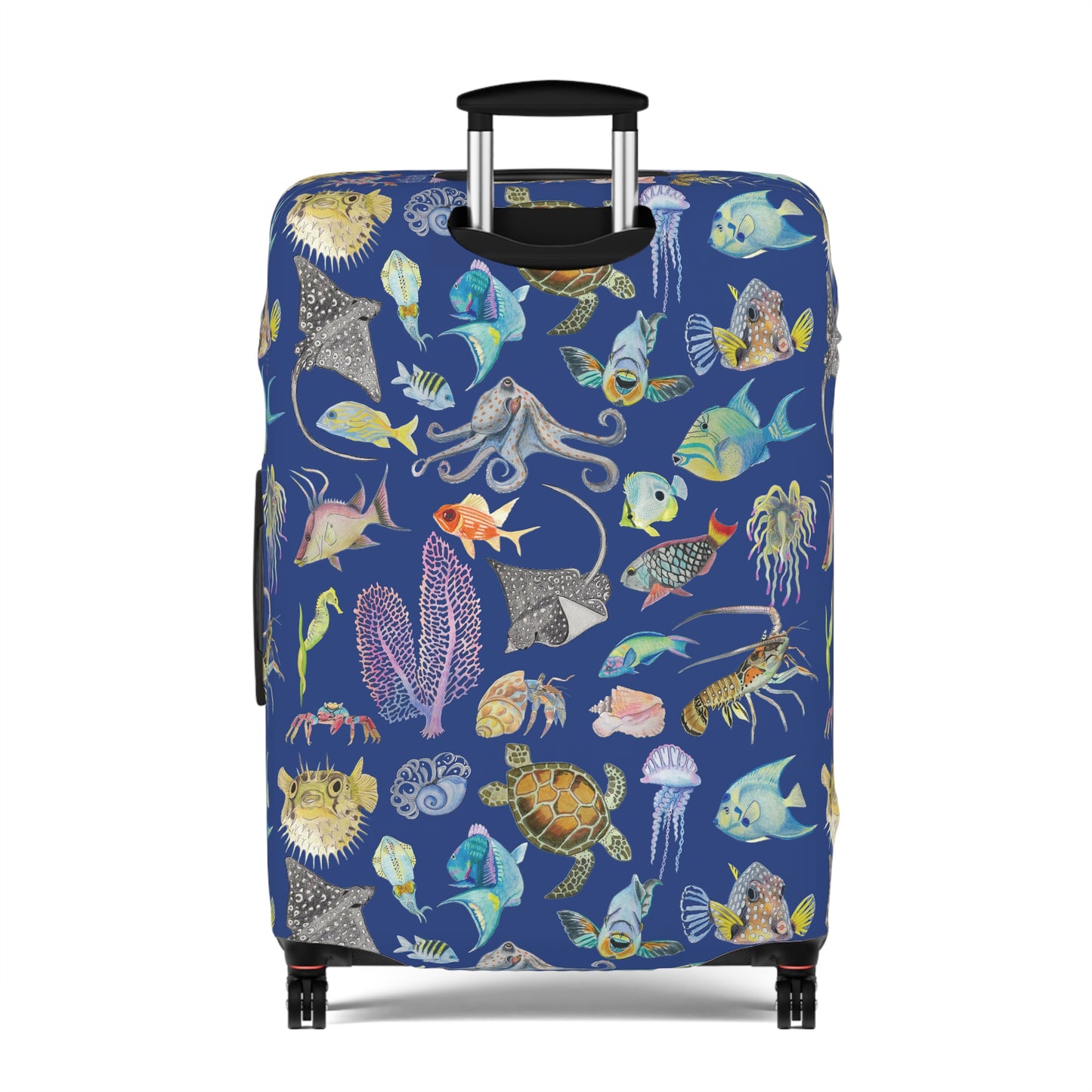 Sargasso Sea - Luggage Cover - Dark Blue