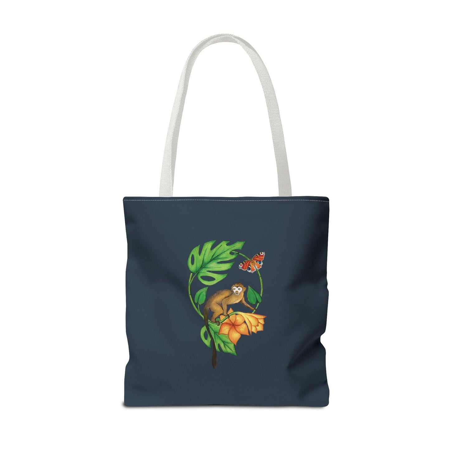 Sargasso Sea - Square Tote Bag - Asphalt