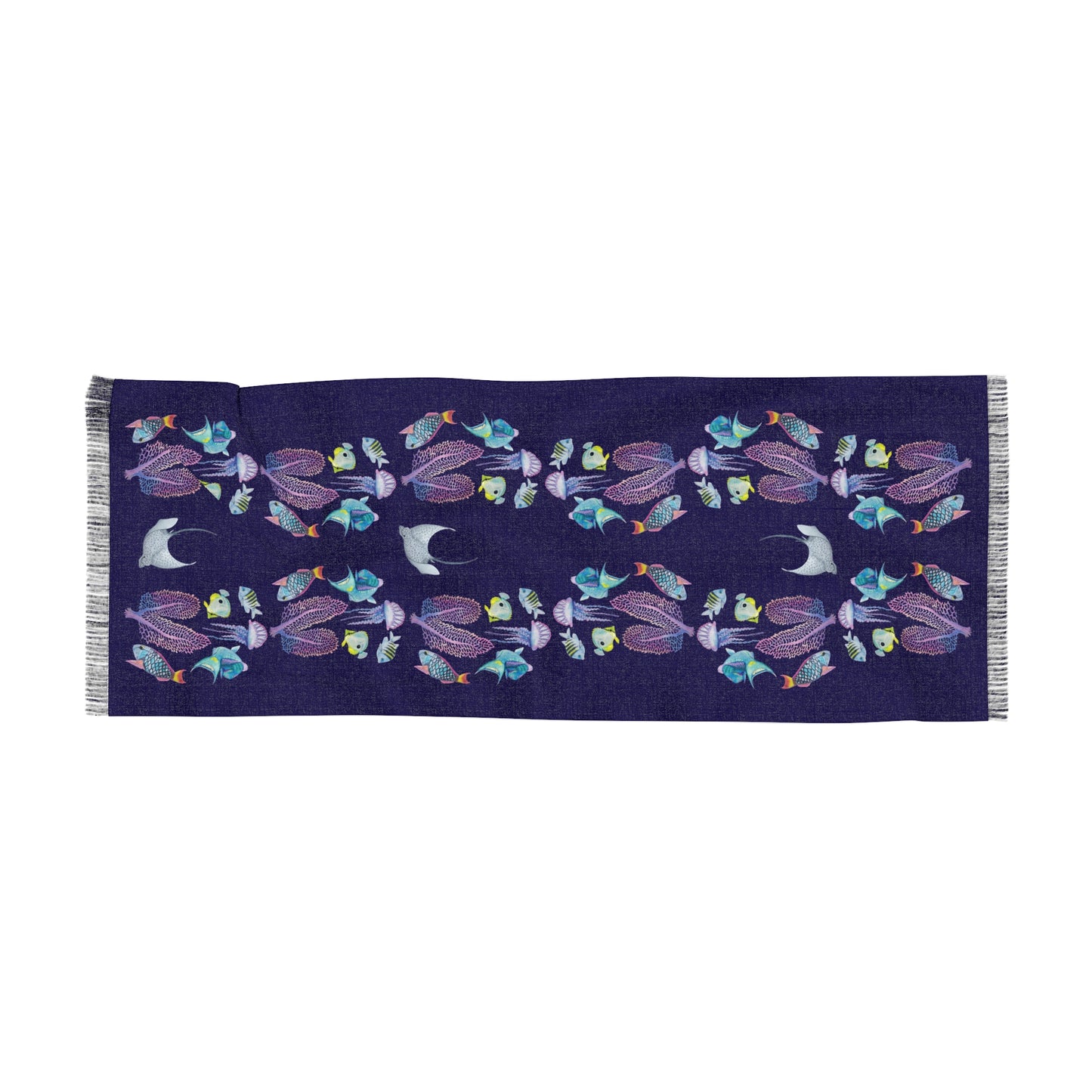 Sargasso Sea - Light Scarf - Midnight