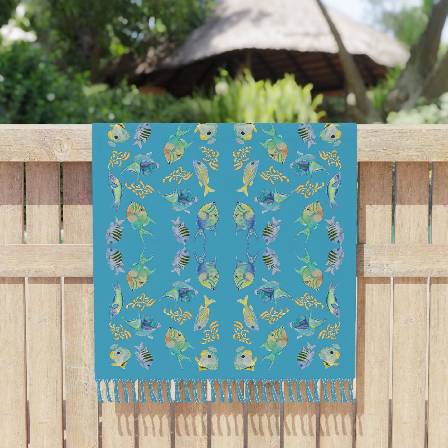 Sargasso Sea - Beach Blanket - Turquoise