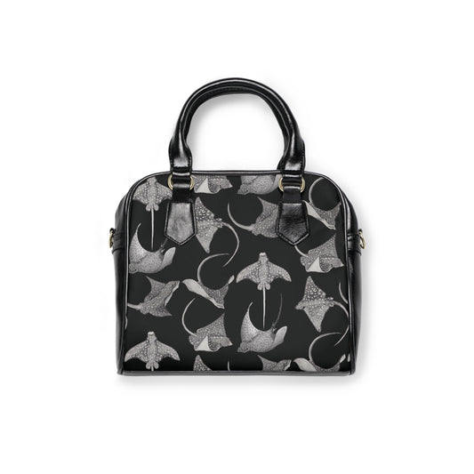 Eagle Ray - Shoulder Handbag - Black