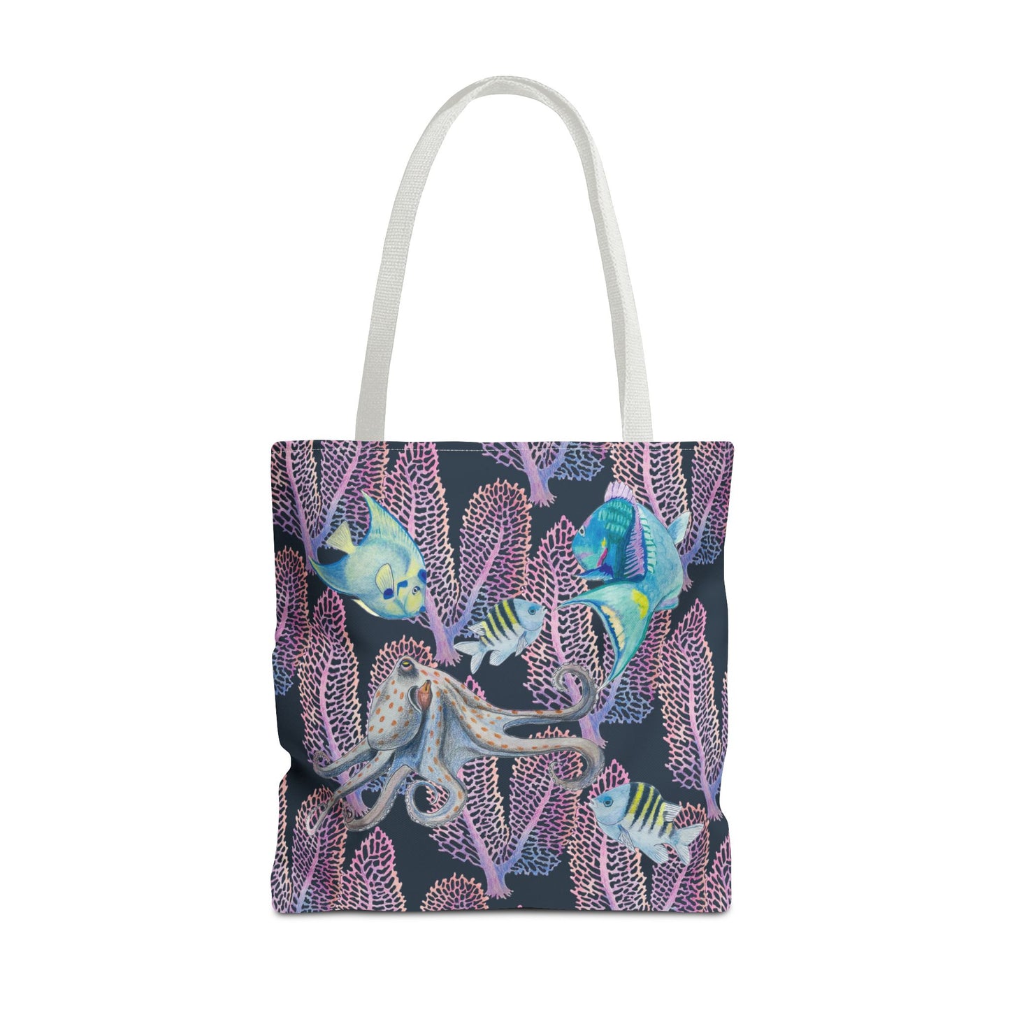 Sargasso Sea - Square Tote Bag - Asphalt