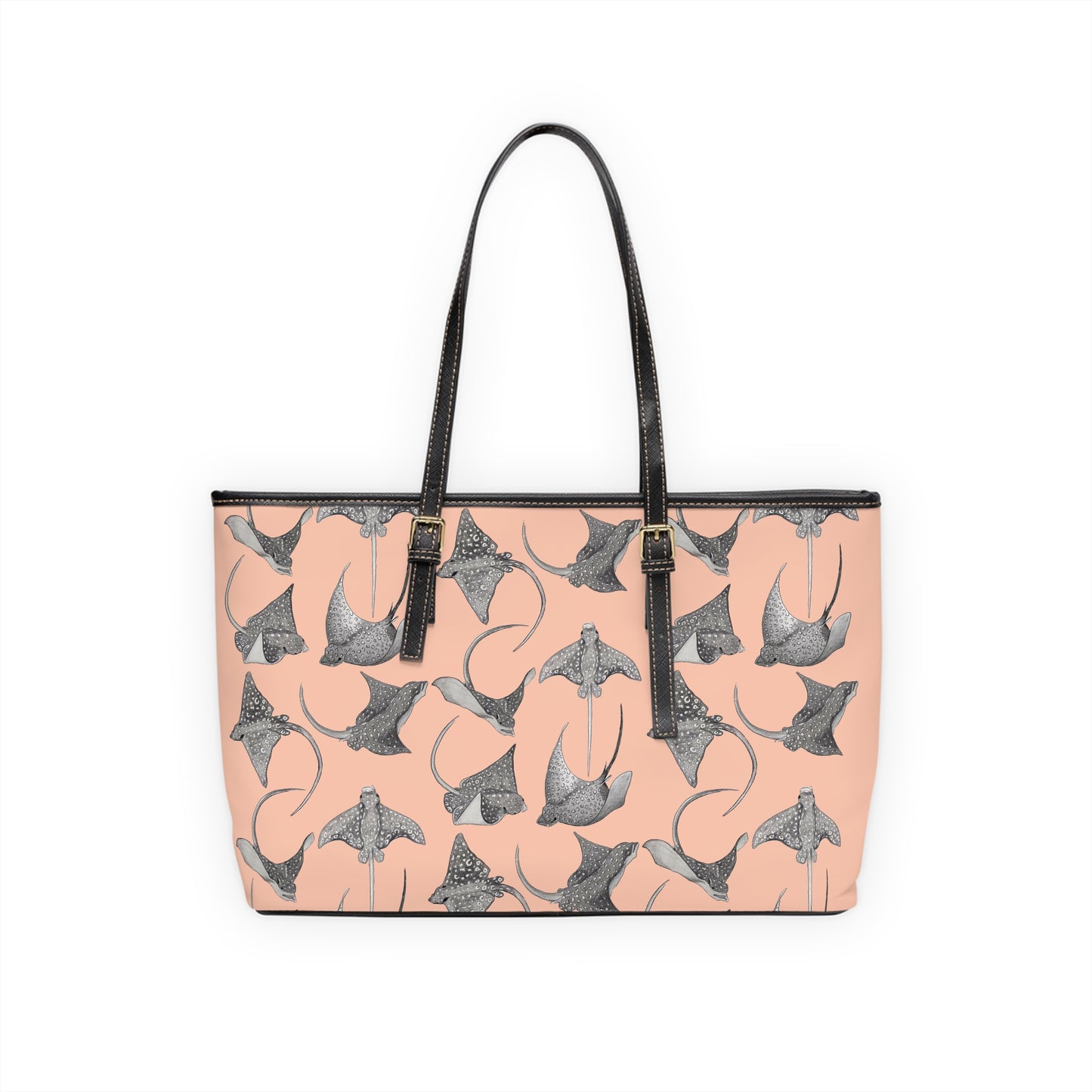 Eagle Ray - Leather Shoulder Bag - Bermuda Sand