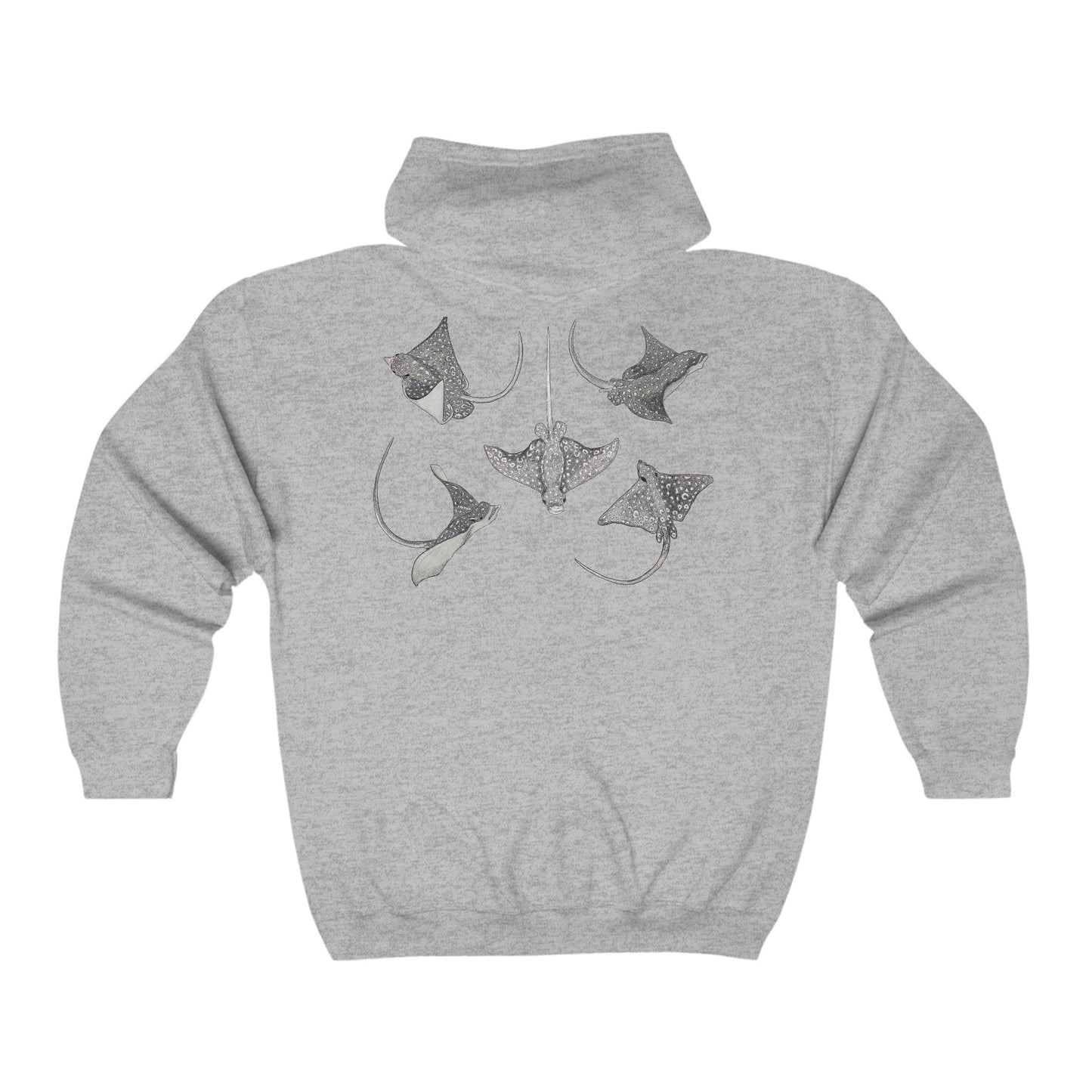 Eagle Ray - Unisex Full Zip Hoodie