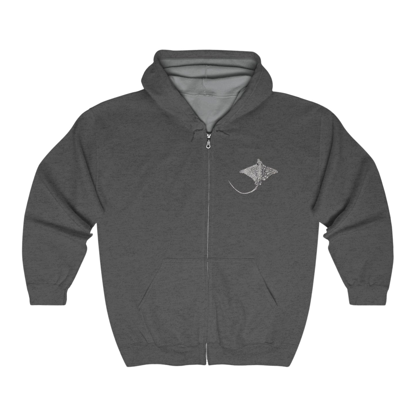 Eagle Ray - Unisex Full Zip Hoodie