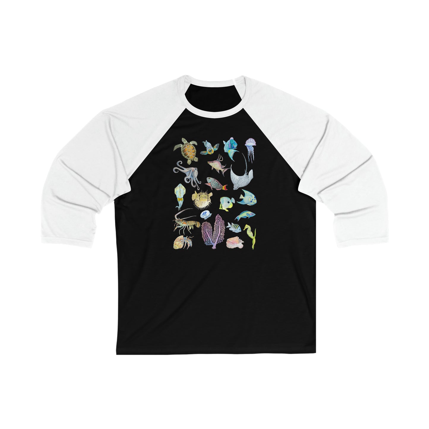 Sargasso Sea - Baseball Tee - Unisex