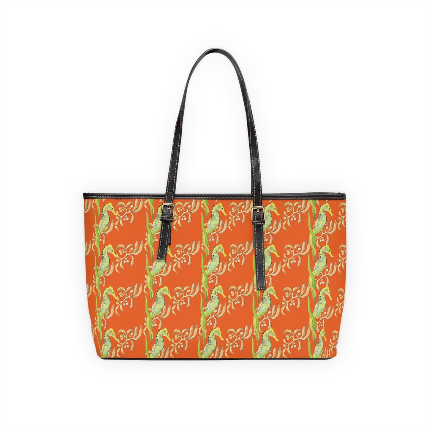 Sargasso Sea - Leather Shoulder Bag - Orange