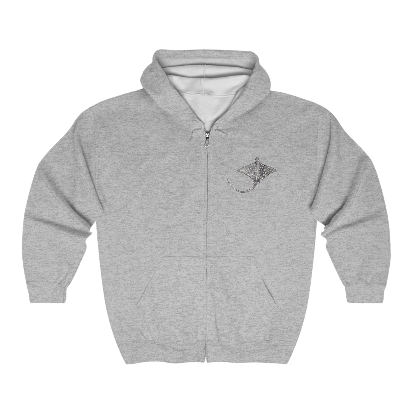 Eagle Ray - Unisex Full Zip Hoodie