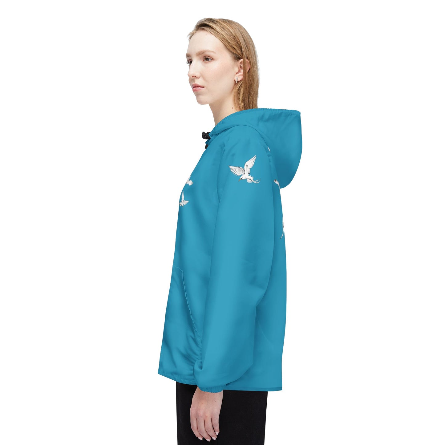 Longtails - Eco-Friendly Windbreaker Jacket - Turquoise