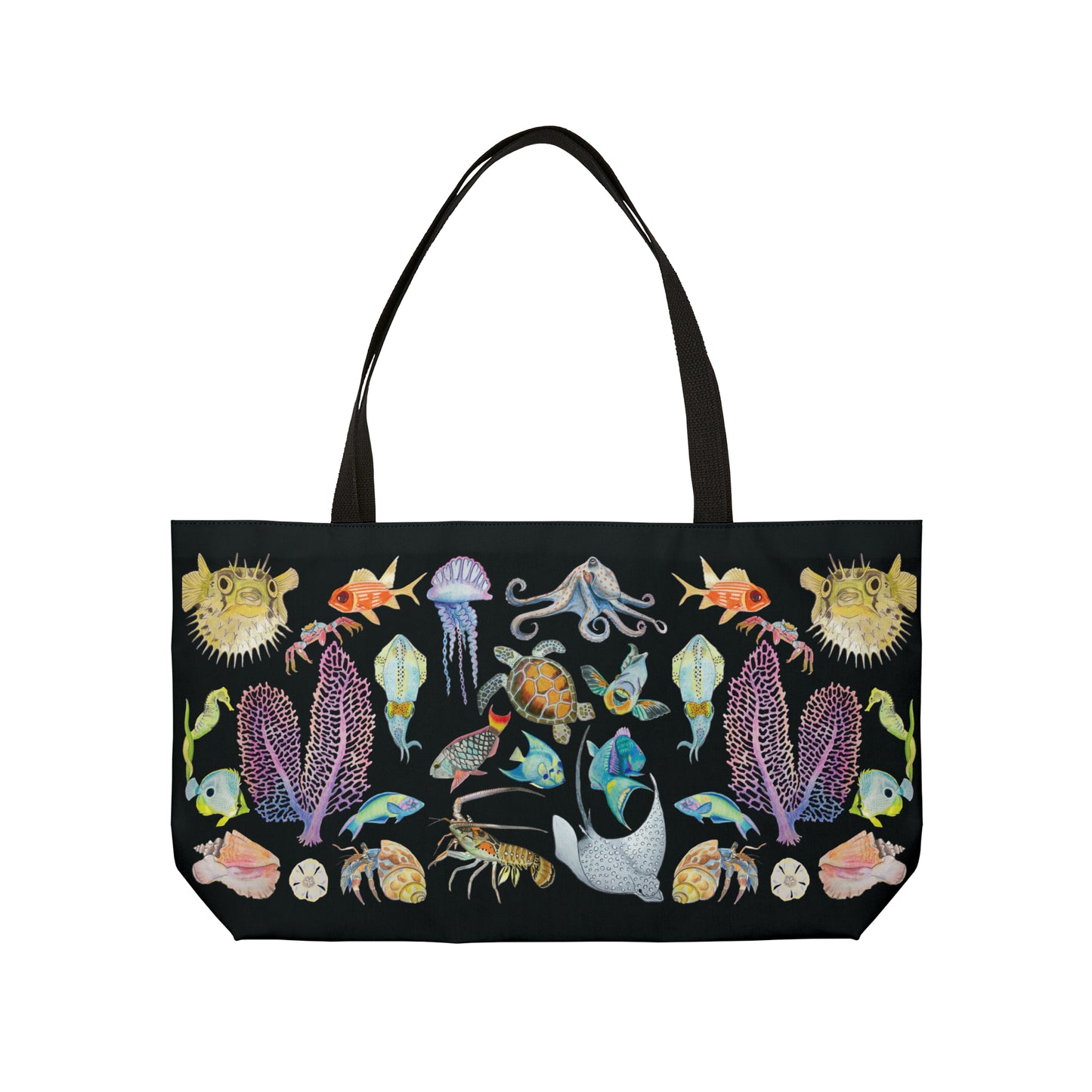 Sargasso Sea - Tote Bag - Black