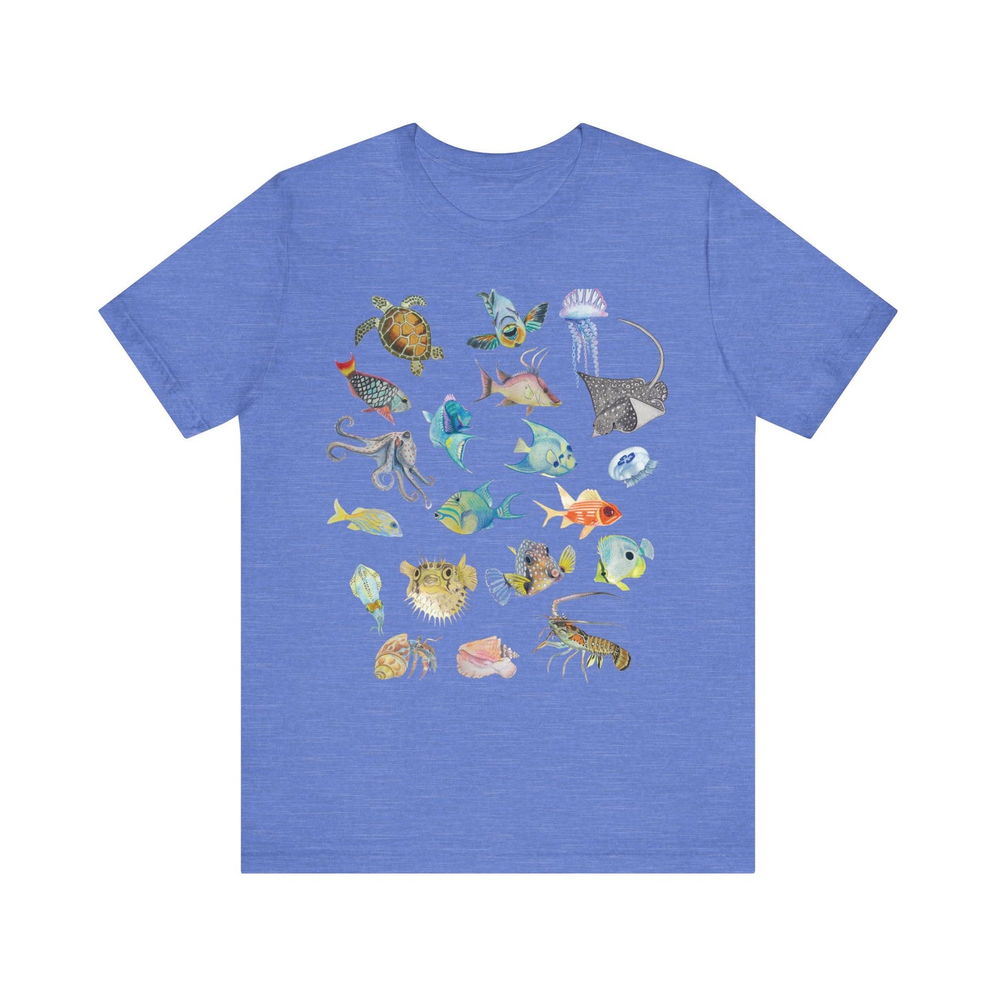 Sargasso Sea - Jersey Short Sleeve Tee 1 - Crew Neck