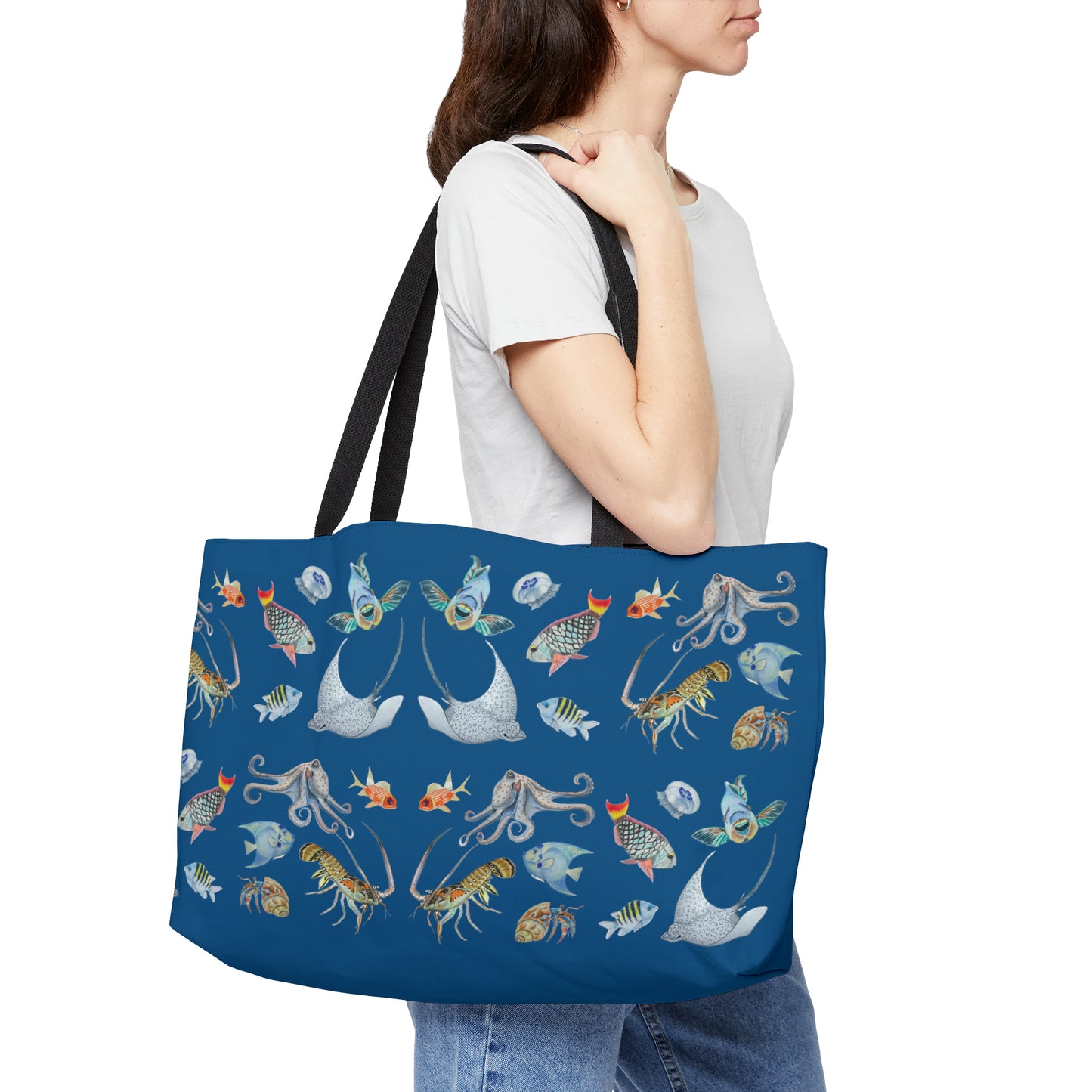 Sargasso Sea - Tote Bag - Pacific Blue