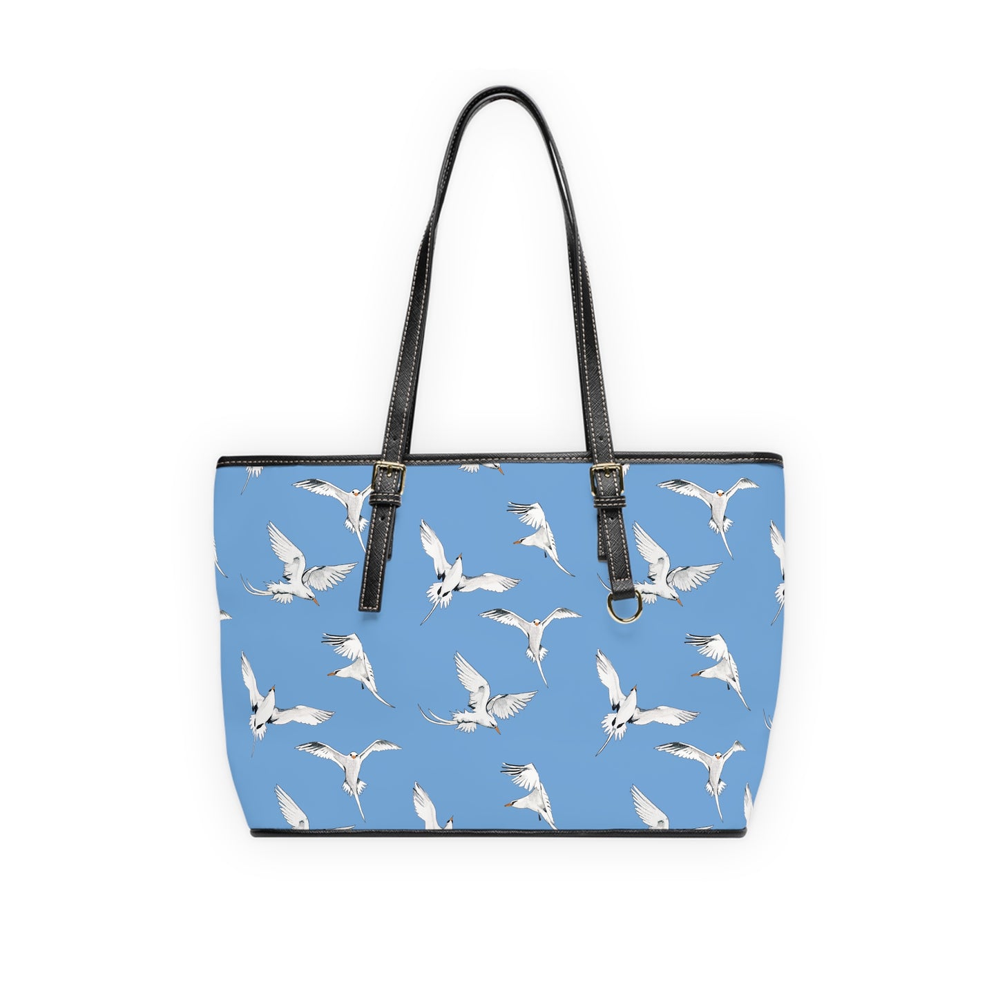 Longtails -  Leather Shoulder Bag - Blue