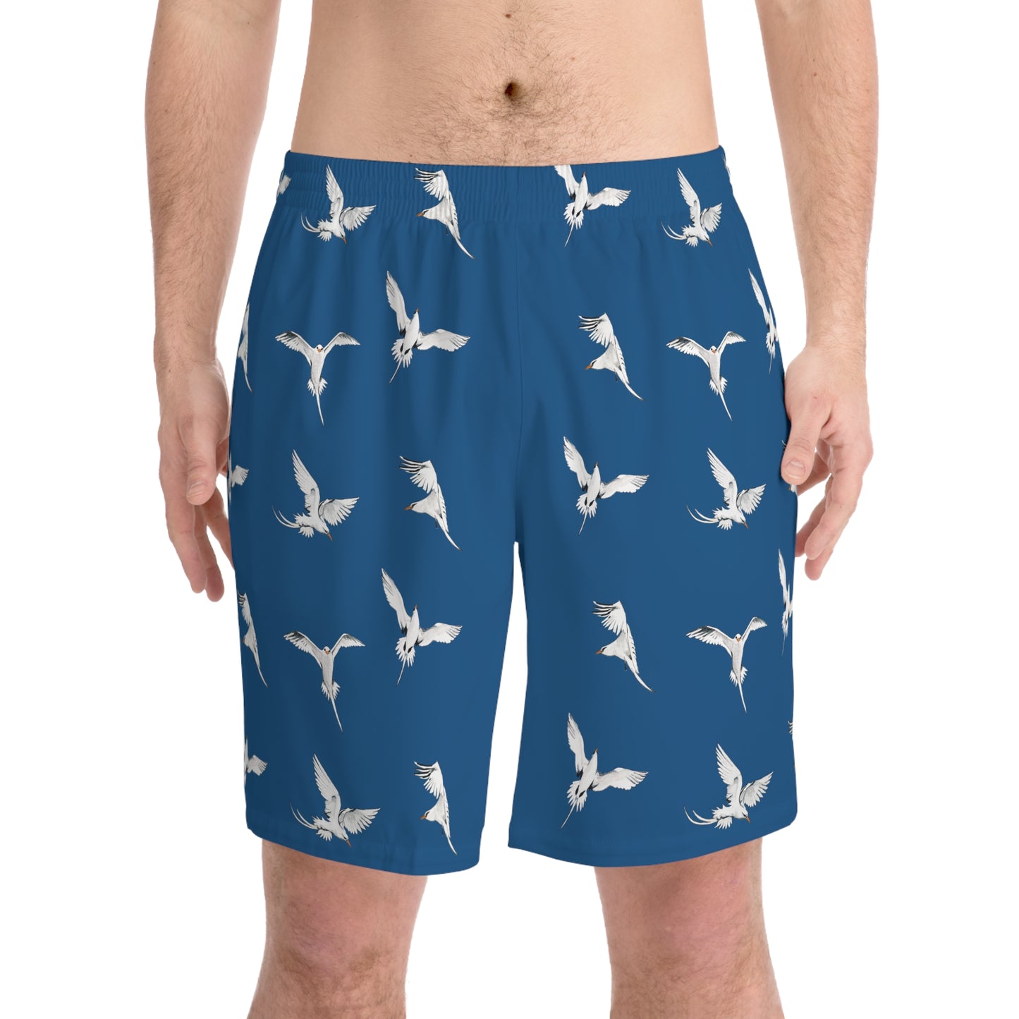 Longtails - Long Swim Trunks - Pacific Blue