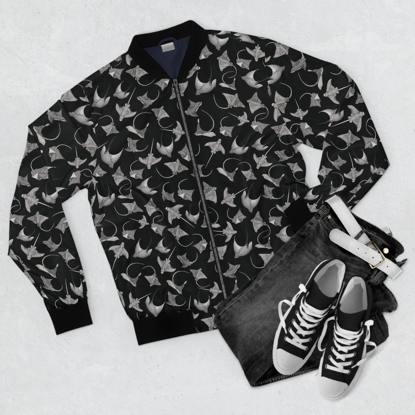 Eagle Ray - Bomber Jacket - Black