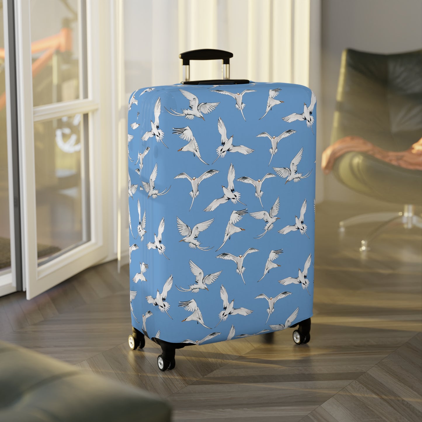 Longtails - Luggage Cover -Light Blue