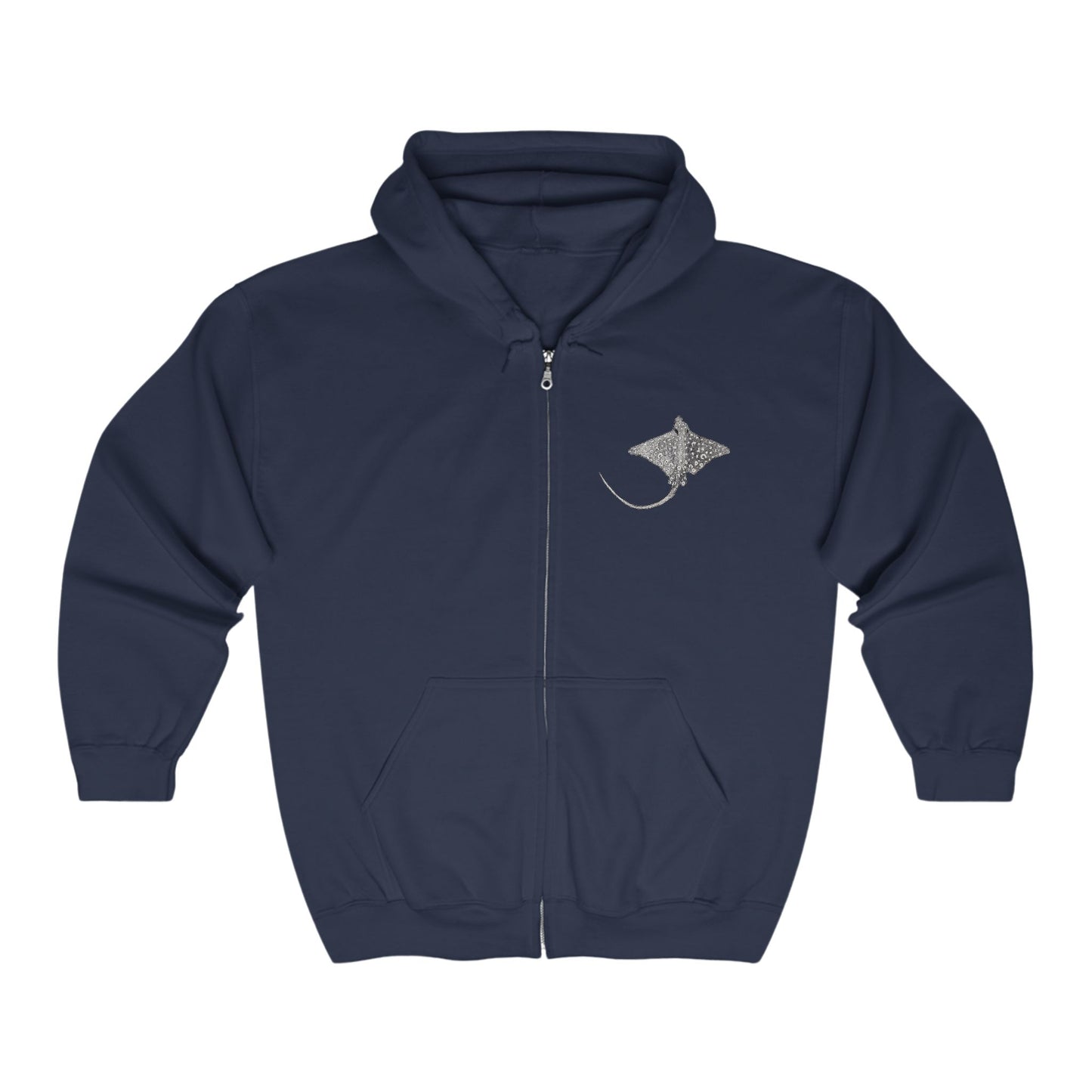 Eagle Ray - Unisex Full Zip Hoodie