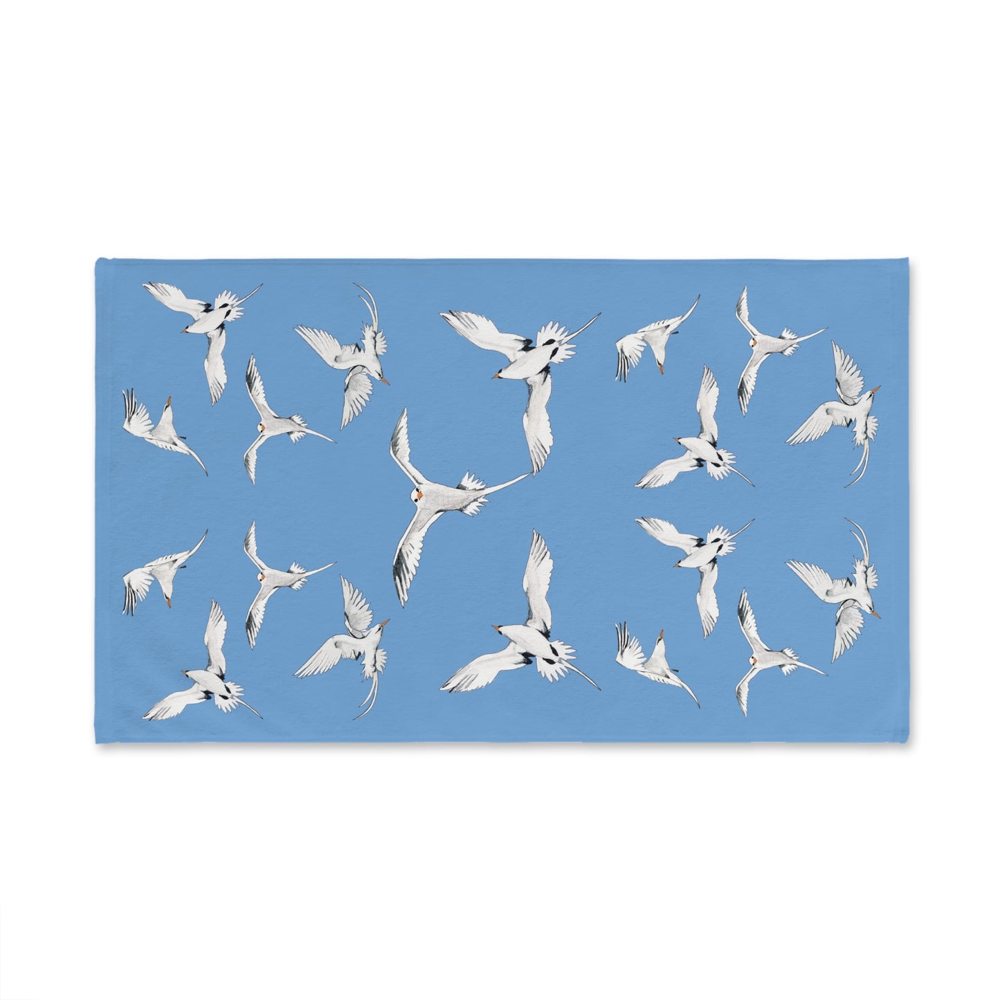 Longtails - Hand Towel - Light Blue