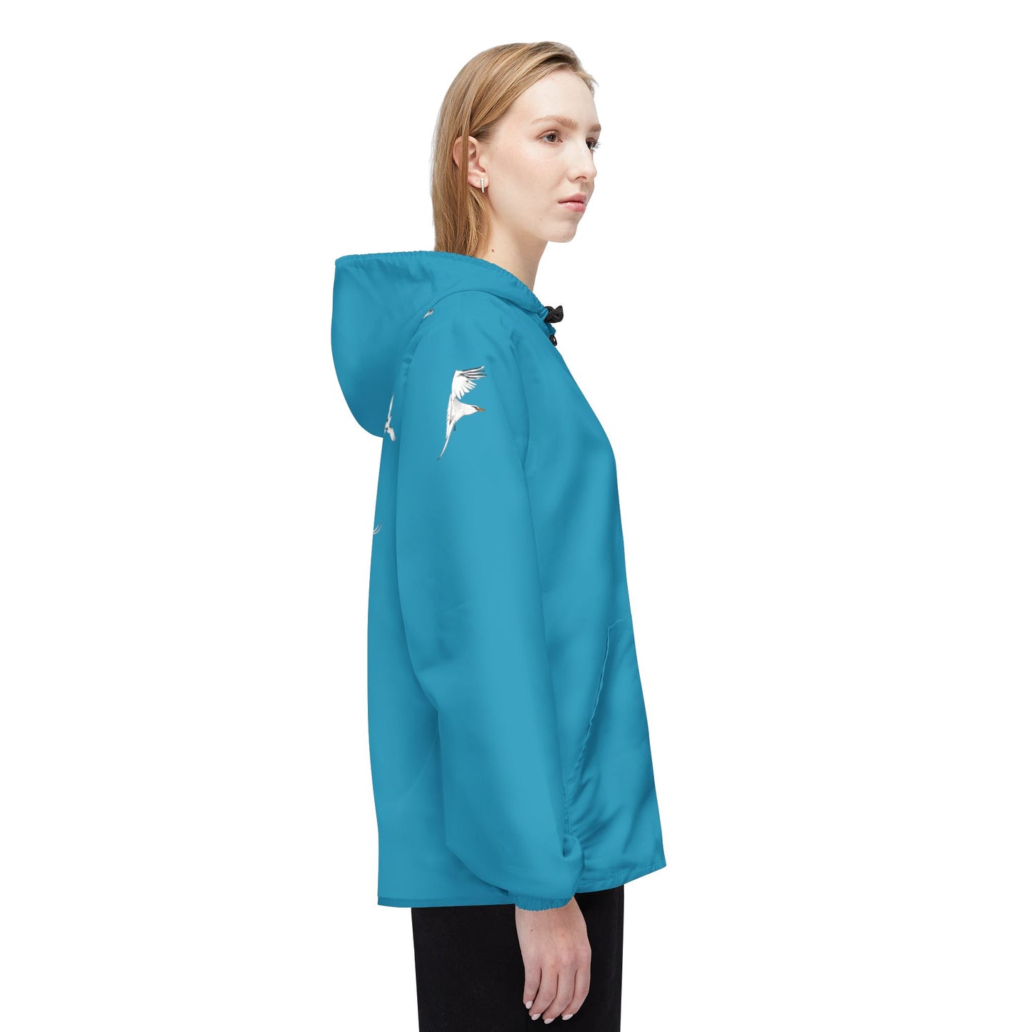 Longtails - Eco-Friendly Windbreaker Jacket - Turquoise