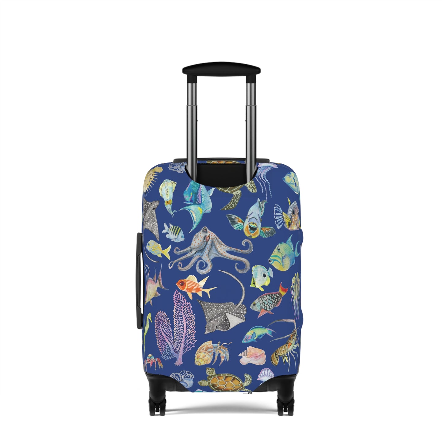 Sargasso Sea - Luggage Cover - Dark Blue