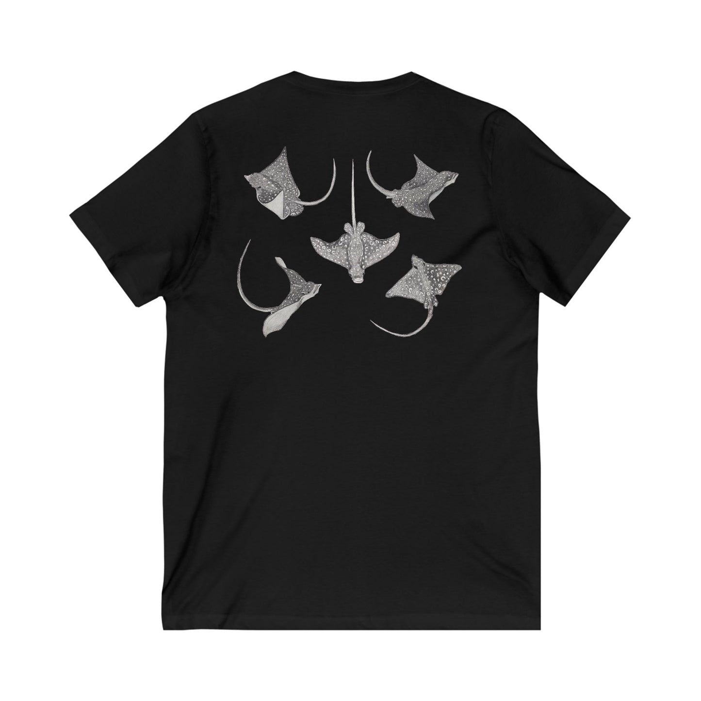 Eagle Ray - Short Sleeve V-Neck Tee