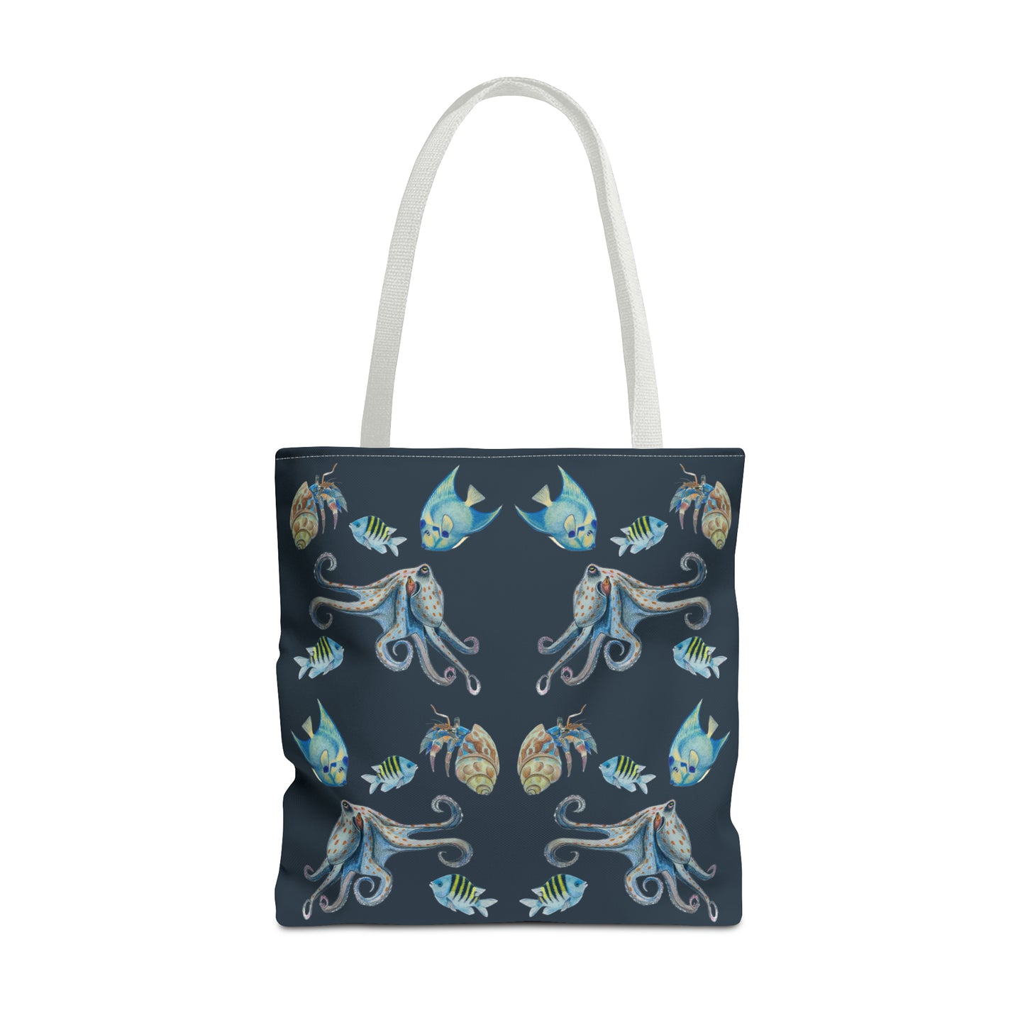 Sargasso Sea - Square Tote Bag - Asphalt