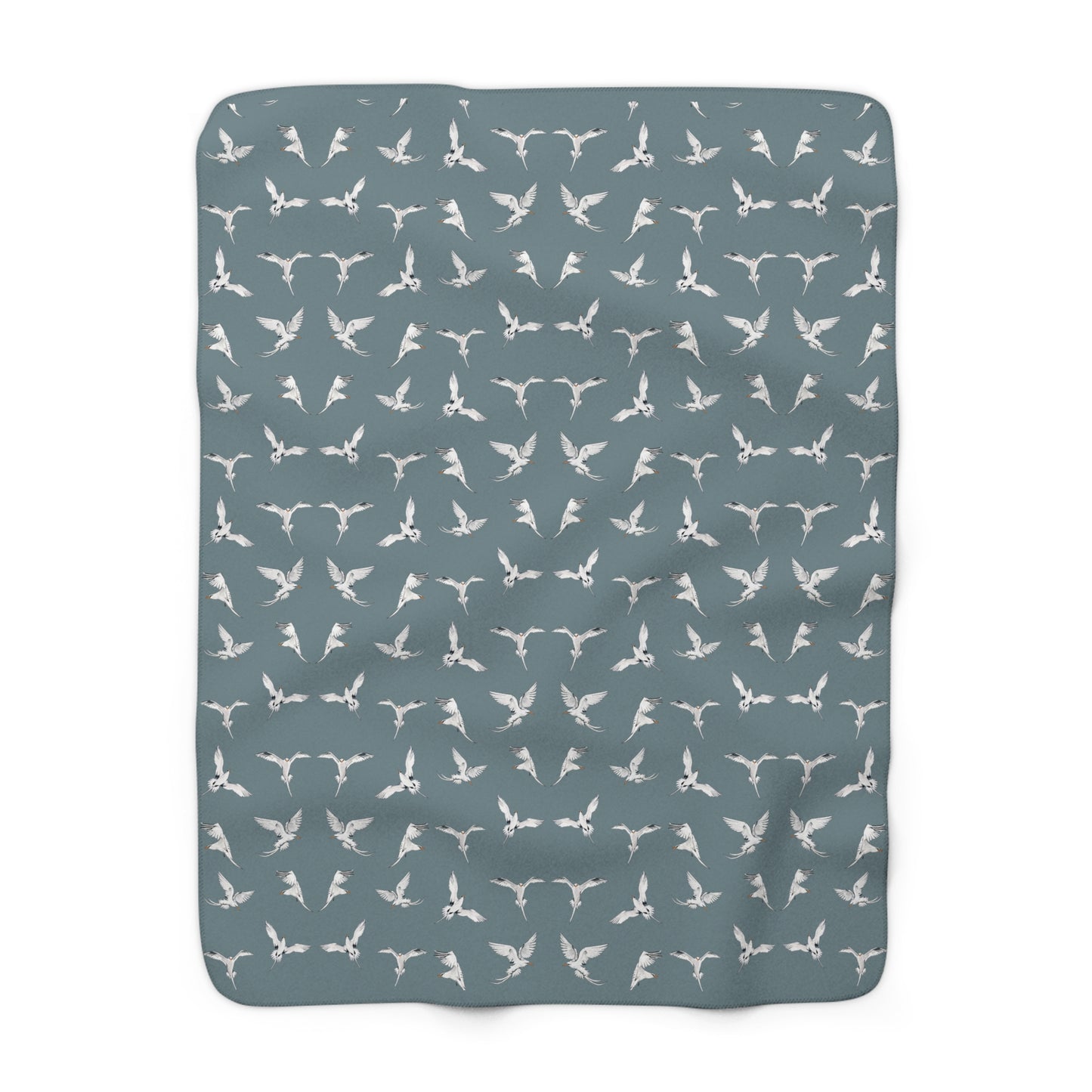 Longtails - Sherpa Fleece Blanket - Stone