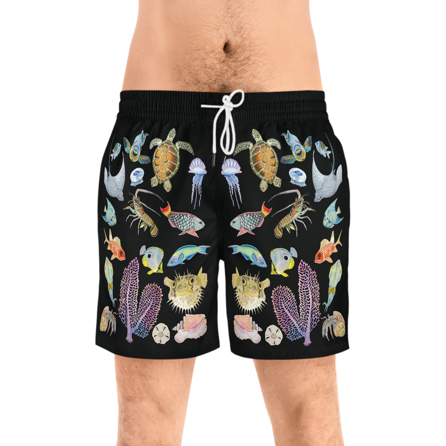 Sargasso Sea - Swim Trunks - Black