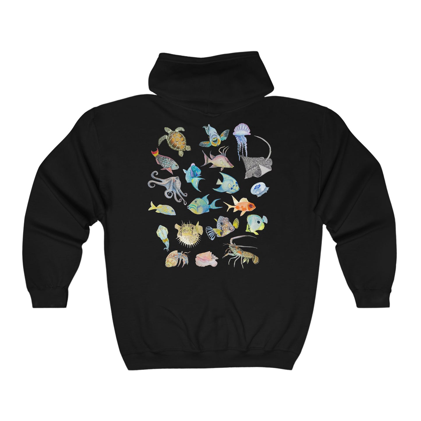 Sargasso Sea - Unisex Full Zip Hoodie