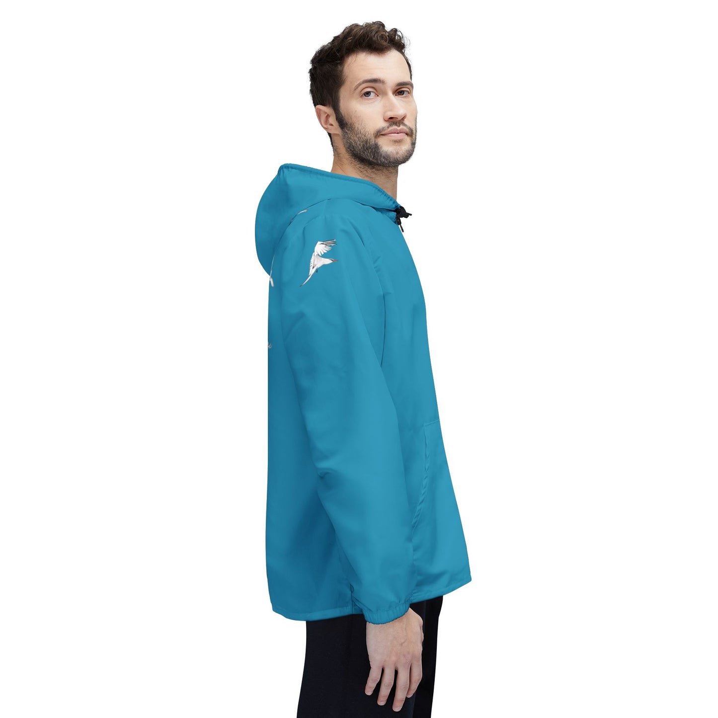 Longtails - Eco-Friendly Windbreaker Jacket - Turquoise