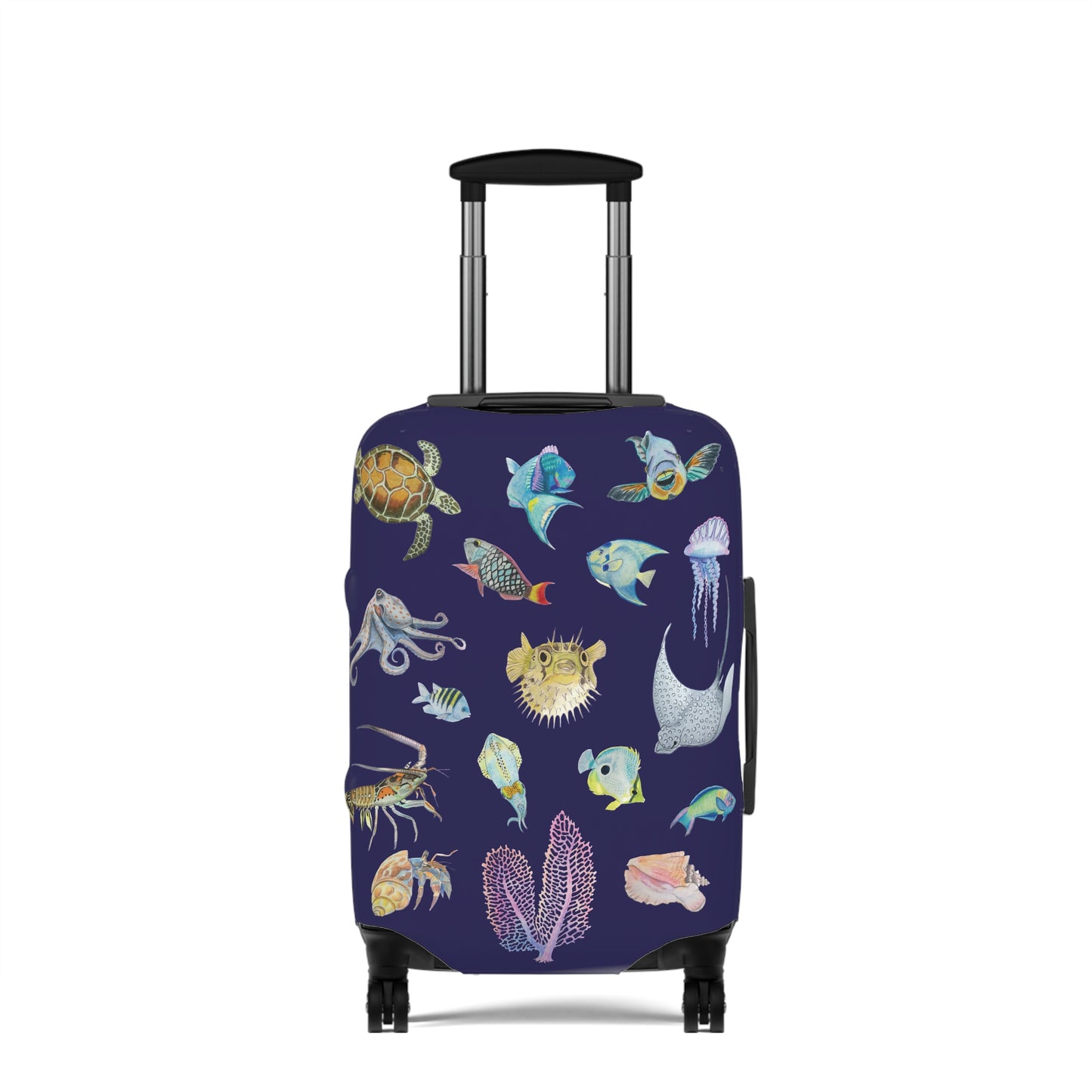 Sargasso Sea - Luggage Cover - Midnight