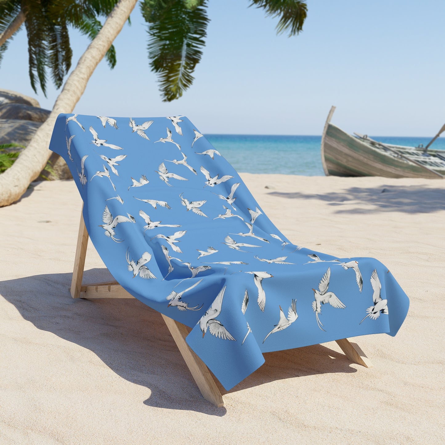 Longtails - Beach Towel - Light Blue