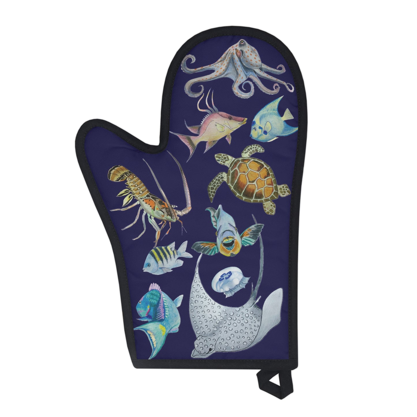 Sargasso Sea - Oven Glove - Midnight