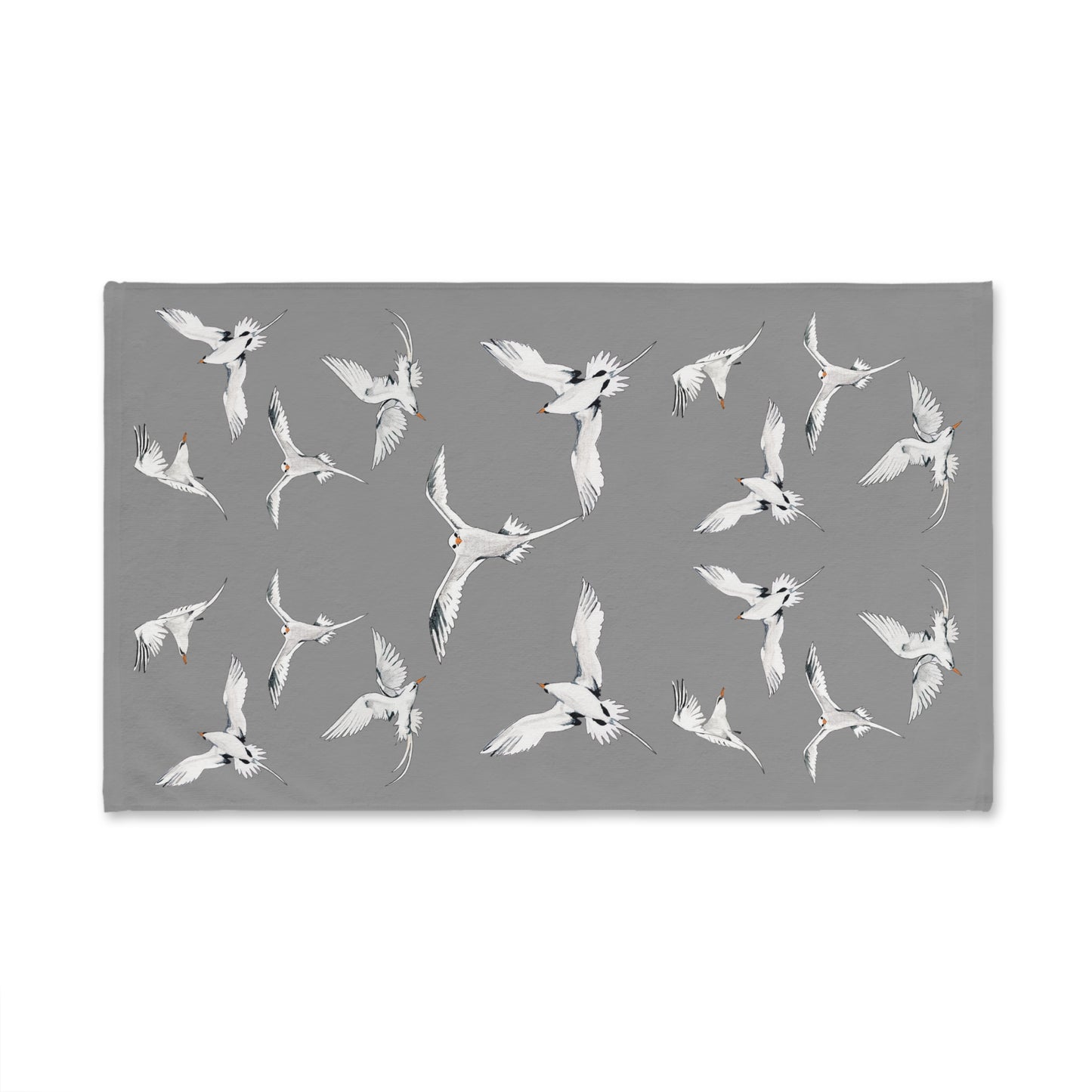 Longtails - Hand Towel - Grey