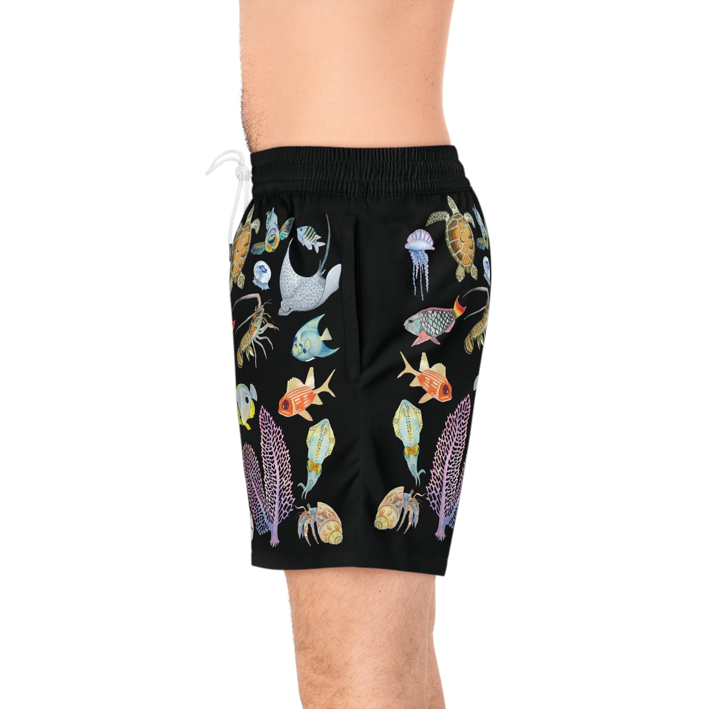 Sargasso Sea - Swim Trunks - Black