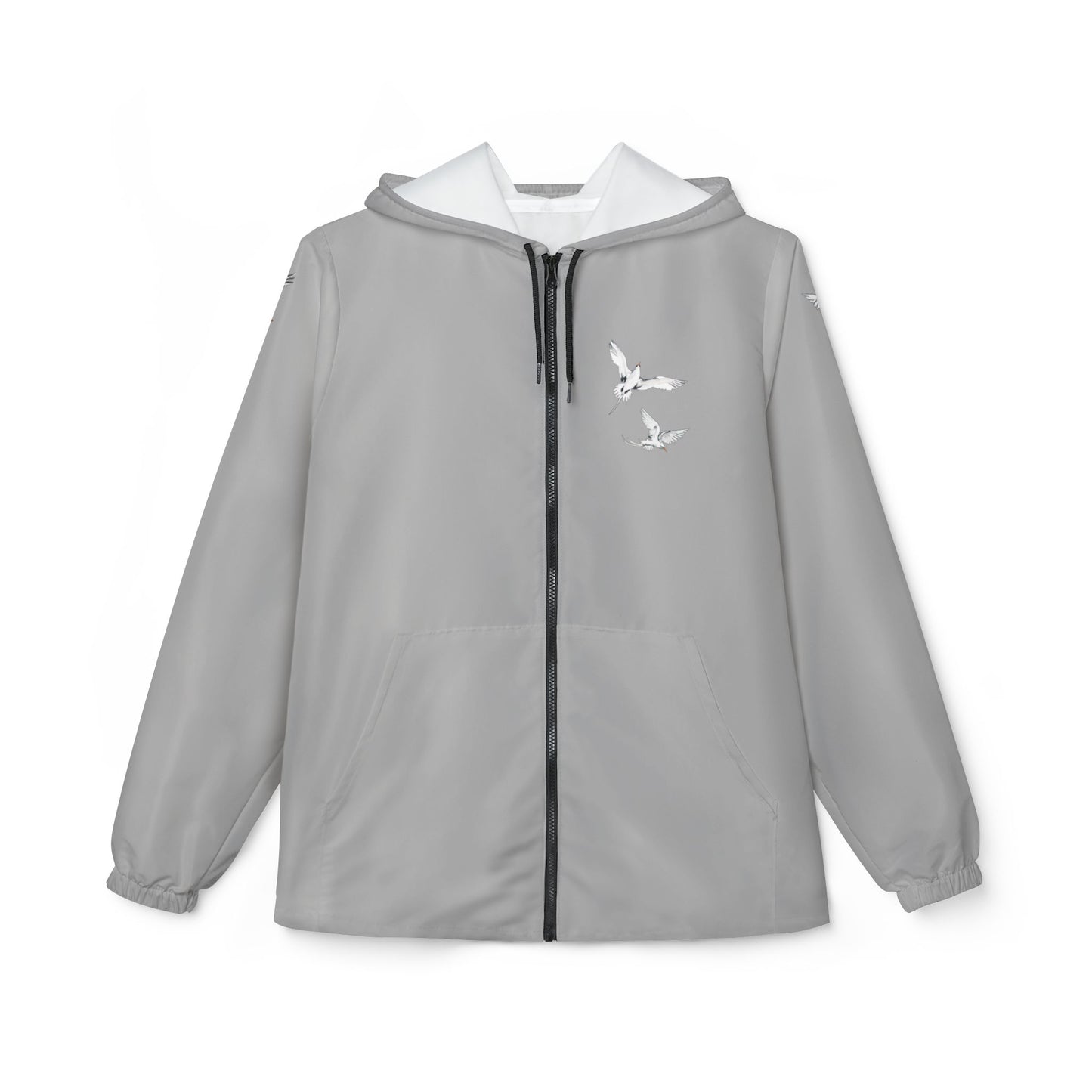 Longtails - Eco-Friendly Windbreaker Jacket - Light Grey