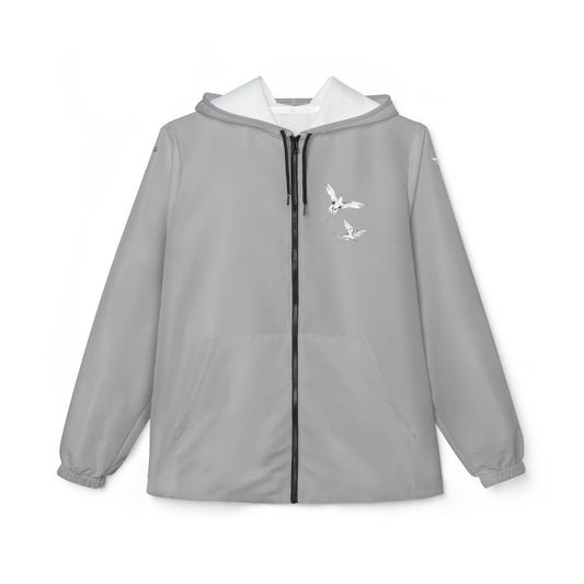 Longtails - Eco-Friendly Windbreaker Jacket - Light Grey