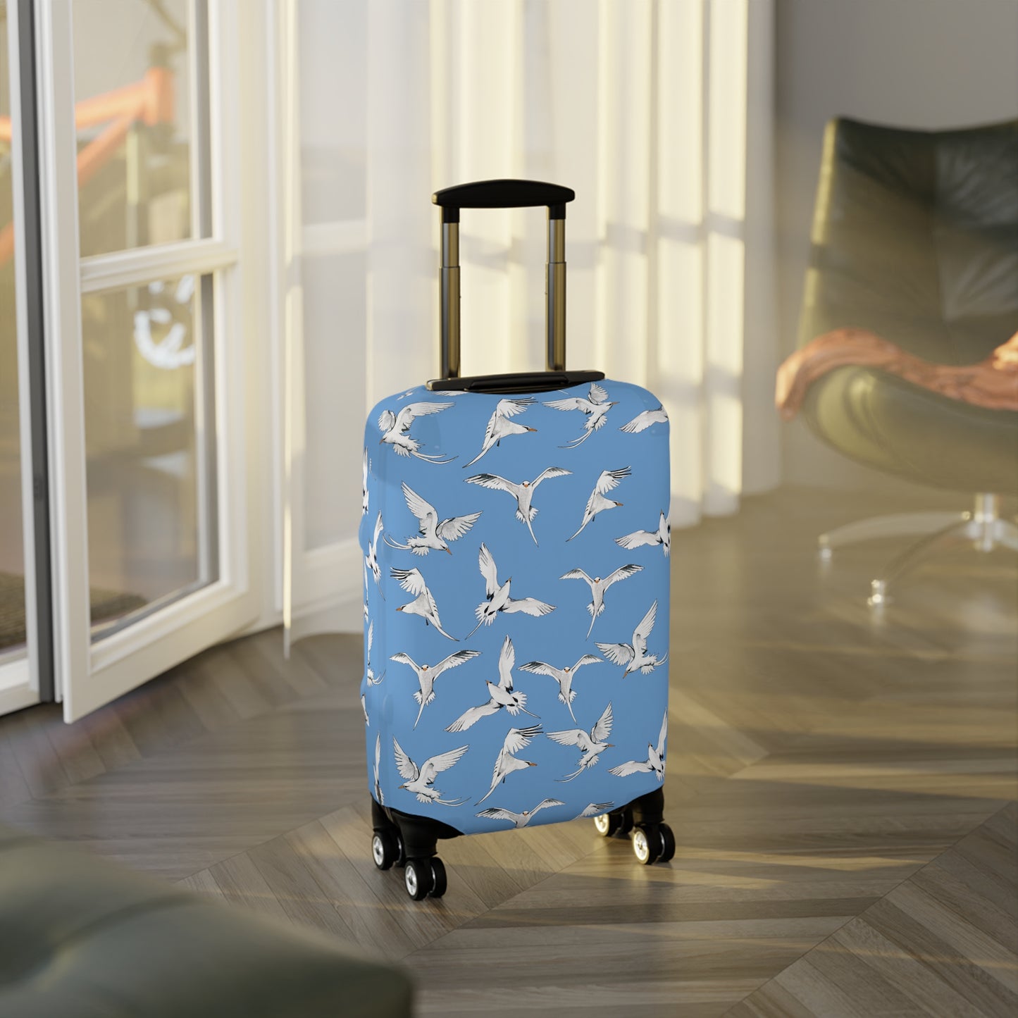 Longtails - Luggage Cover -Light Blue