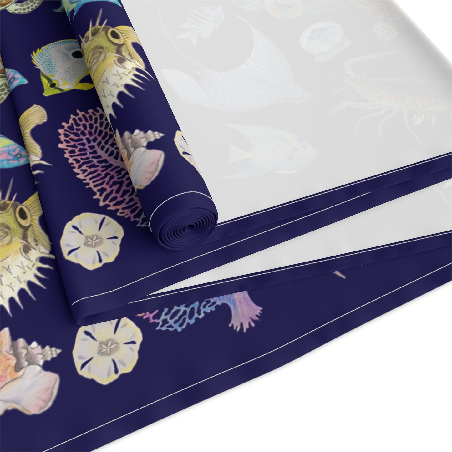 Sargasso Sea - Table Runner - Midnight