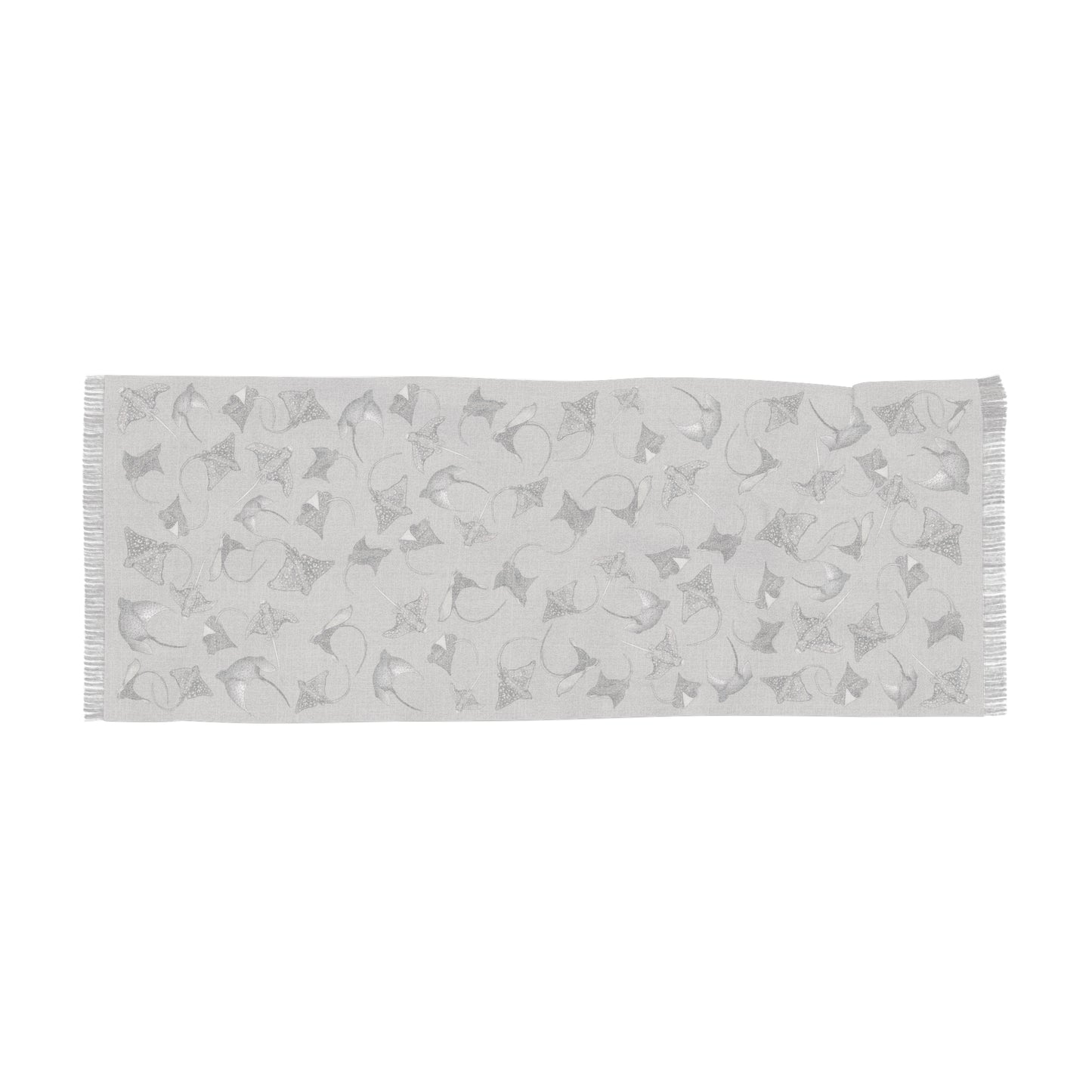 Eagle Ray - Light Scarf - Light Grey