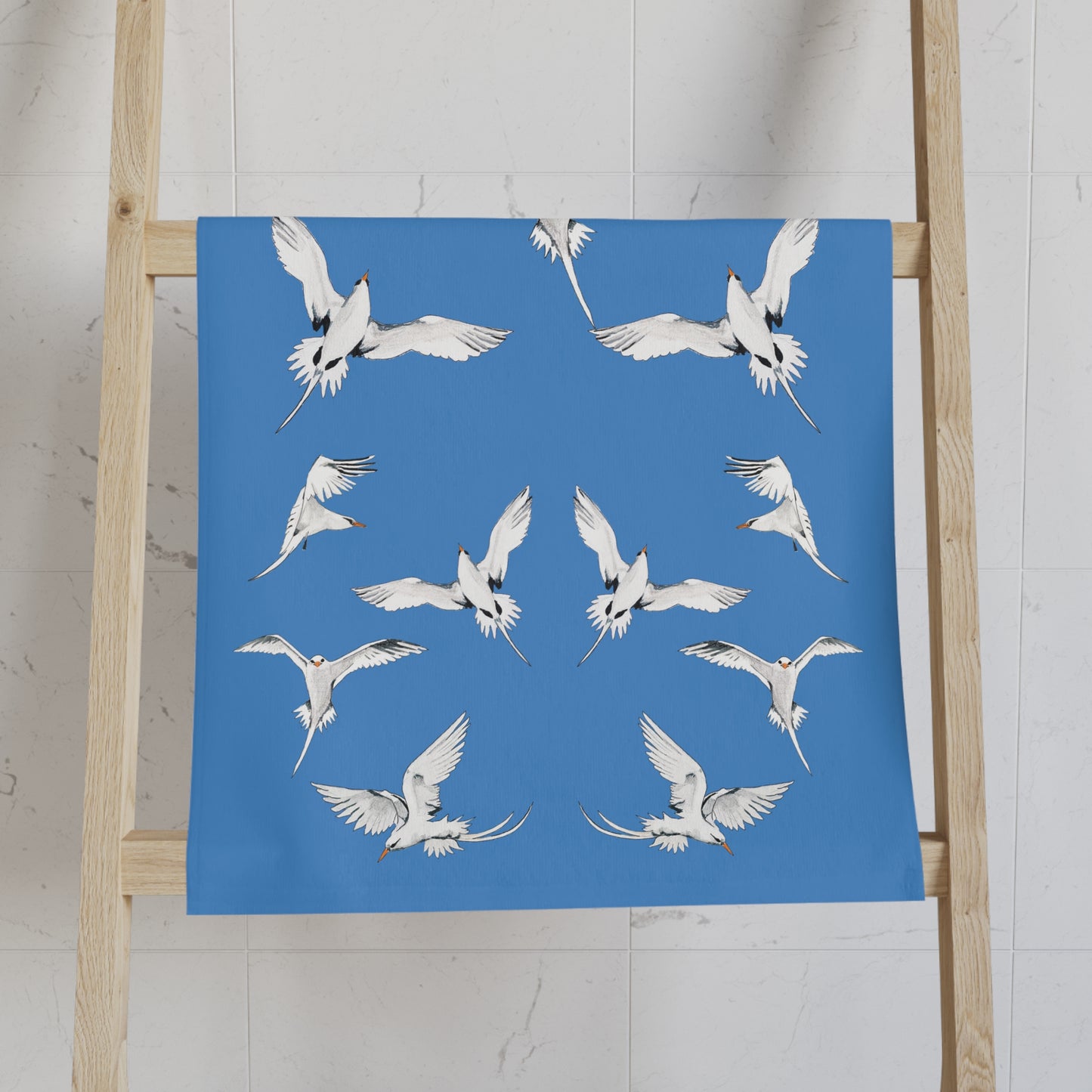 Longtails - Hand Towel - Atlantic Sky