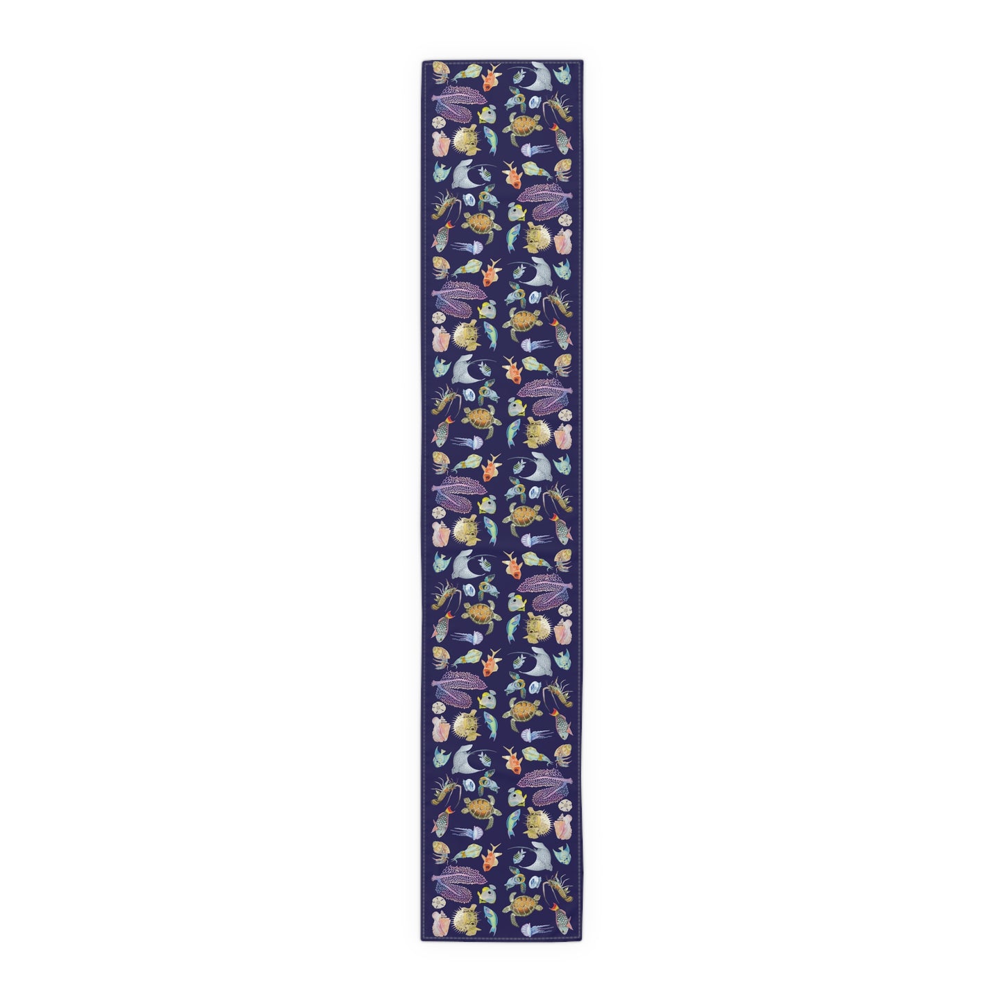 Sargasso Sea - Table Runner - Midnight