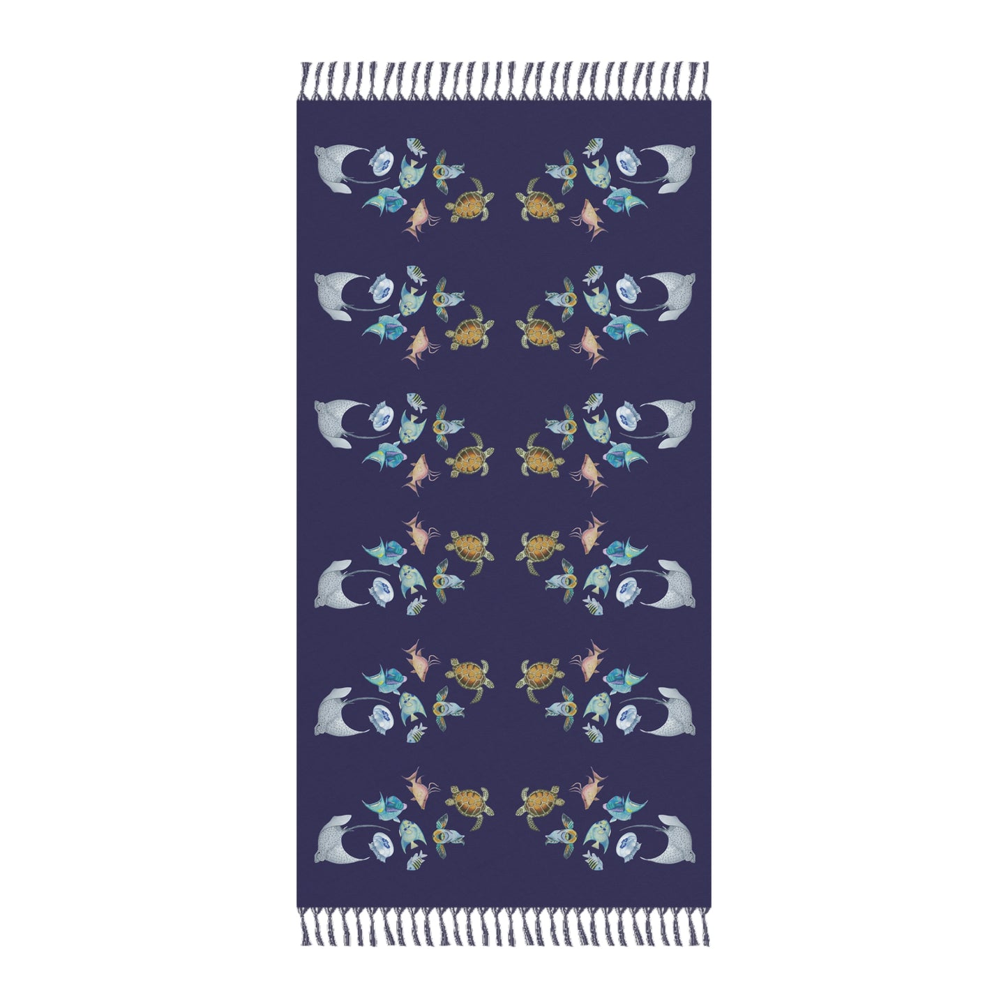 Sargasso Sunset - Beach Blanket - Midnight