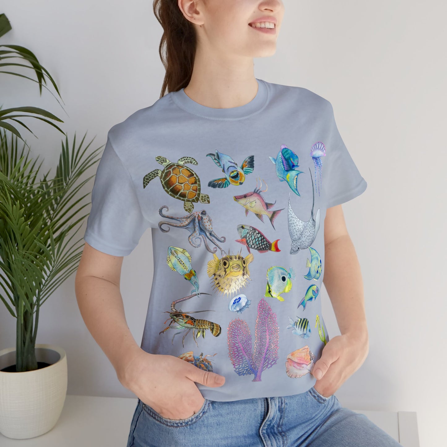 Sargasso Sea - Jersey Short Sleeve Tee - Unisex