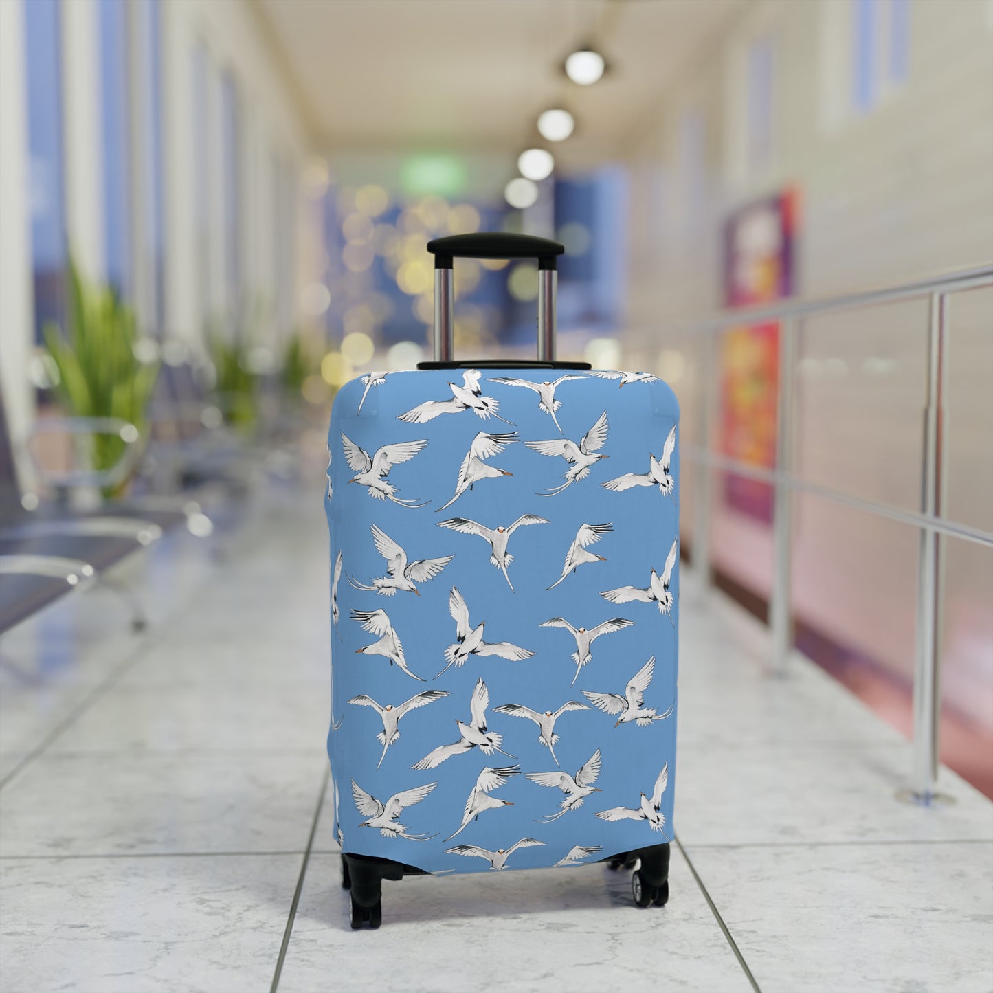 Longtails - Luggage Cover -Light Blue