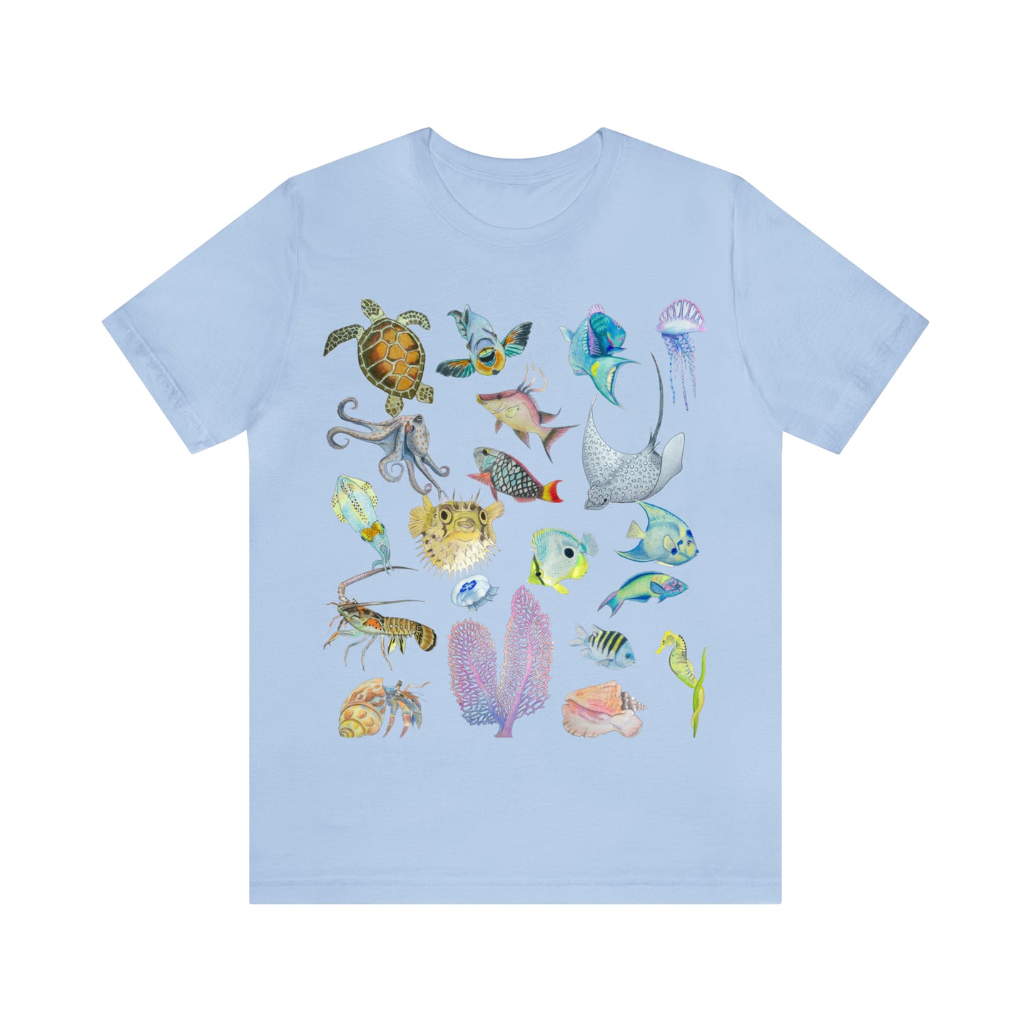 Sargasso Sea - Jersey Short Sleeve Tee - Unisex